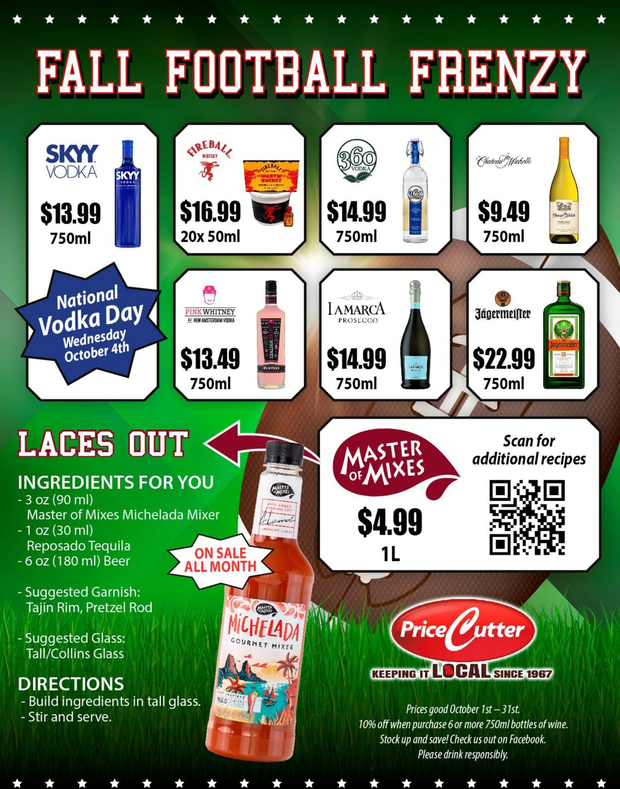 Price Cutter Weekly Ad Circular - valid 10/04-10/31/2023 (Page 3)