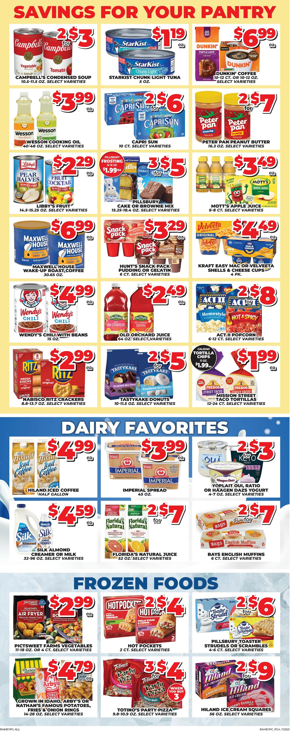 Price Cutter Weekly Ad Circular - valid 11/29-12/05/2023 (Page 4)