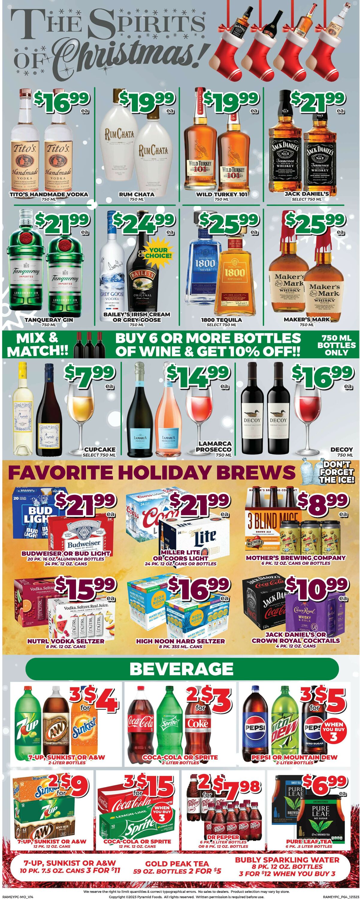 Price Cutter Weekly Ad Circular - valid 12/13-12/19/2023 (Page 4)