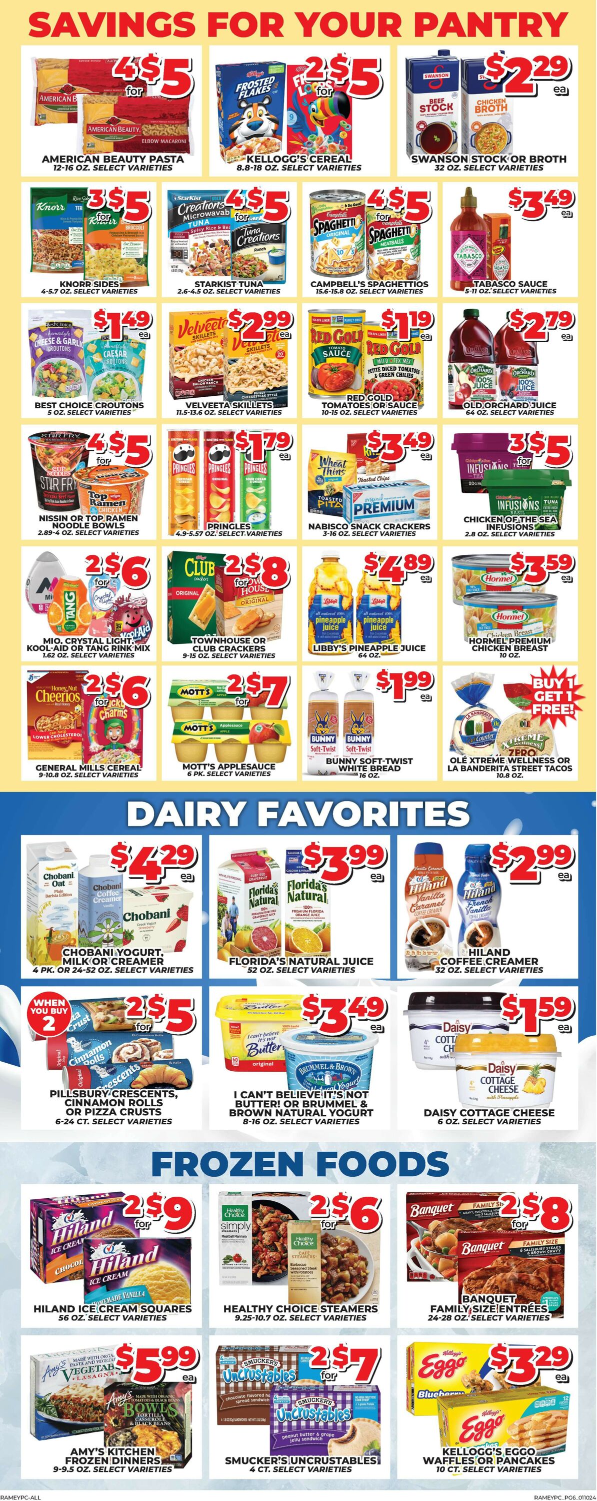 Price Cutter Weekly Ad Circular - valid 01/10-01/16/2024 (Page 6)