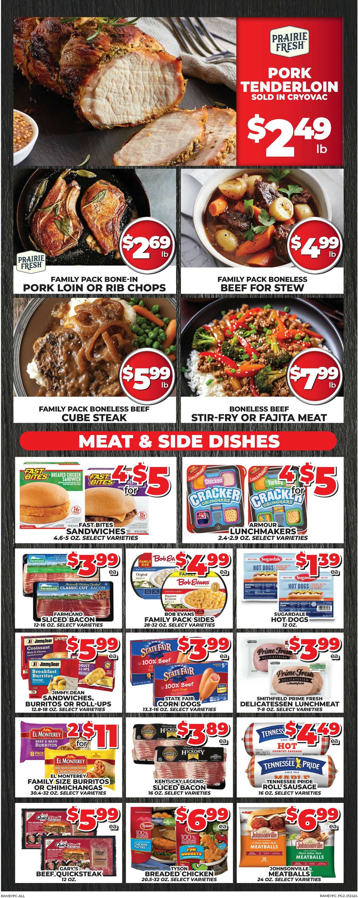 Price Cutter Weekly Ad Circular - valid 01/24-01/30/2024 (Page 2)