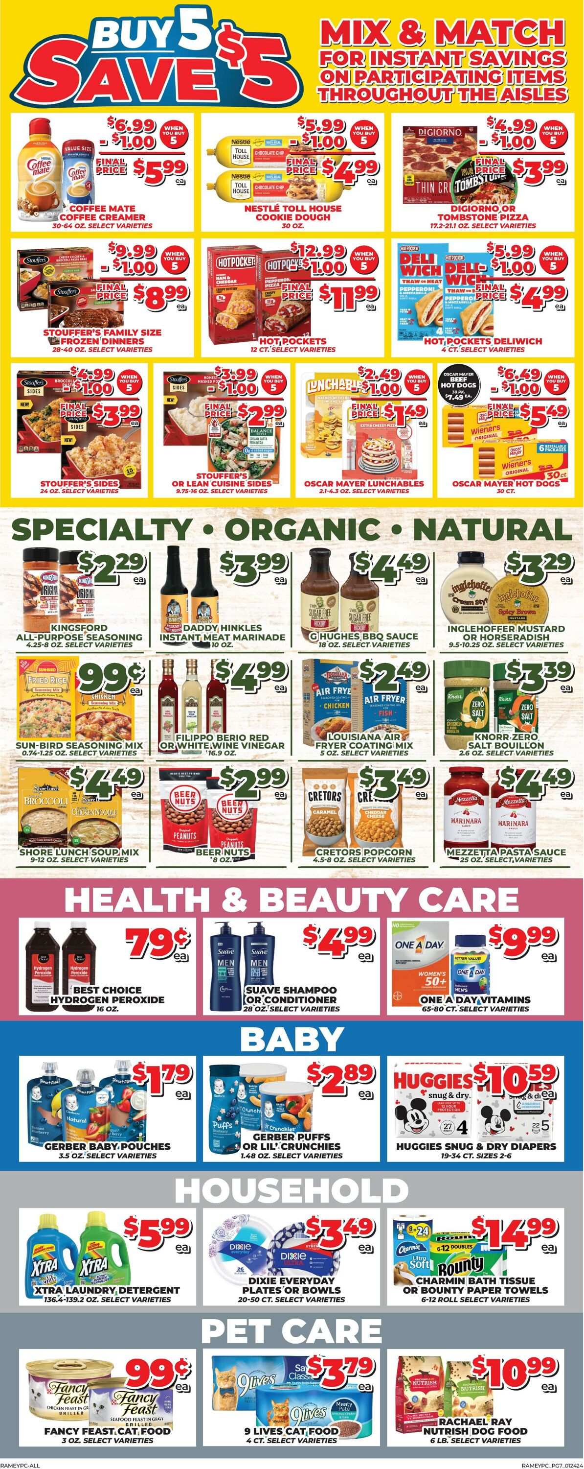 Price Cutter Weekly Ad Circular - valid 01/24-01/30/2024 (Page 7)