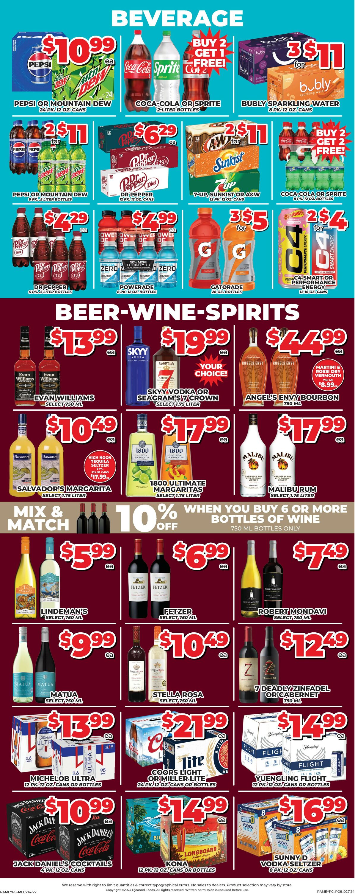 Price Cutter Weekly Ad Circular - valid 02/21-02/27/2024 (Page 8)