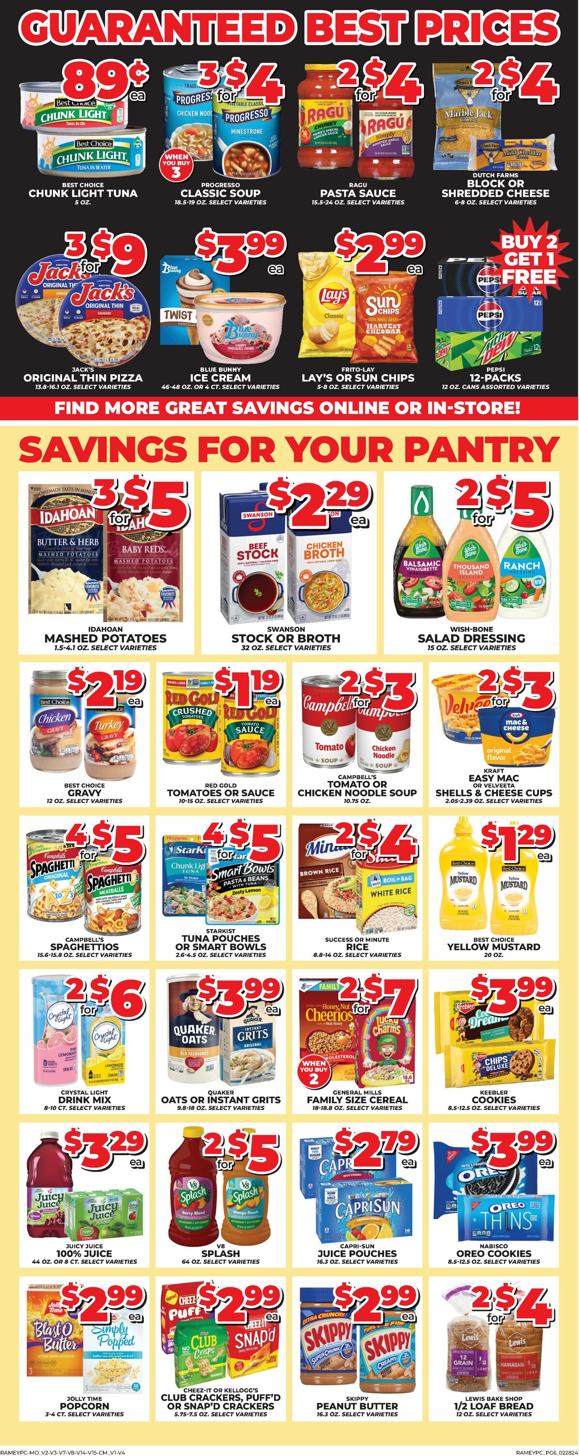 Price Cutter Weekly Ad Circular - valid 02/28-03/05/2024 (Page 6)