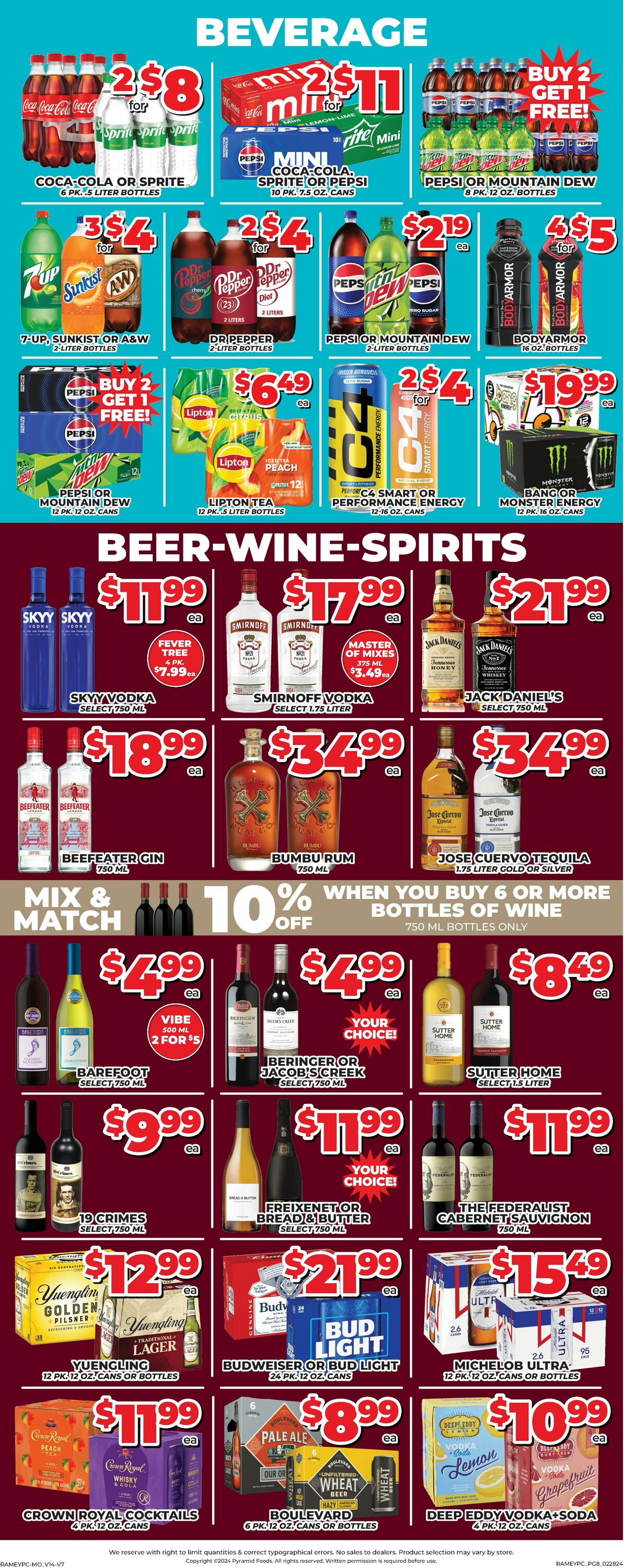 Price Cutter Weekly Ad Circular - valid 02/28-03/05/2024 (Page 8)