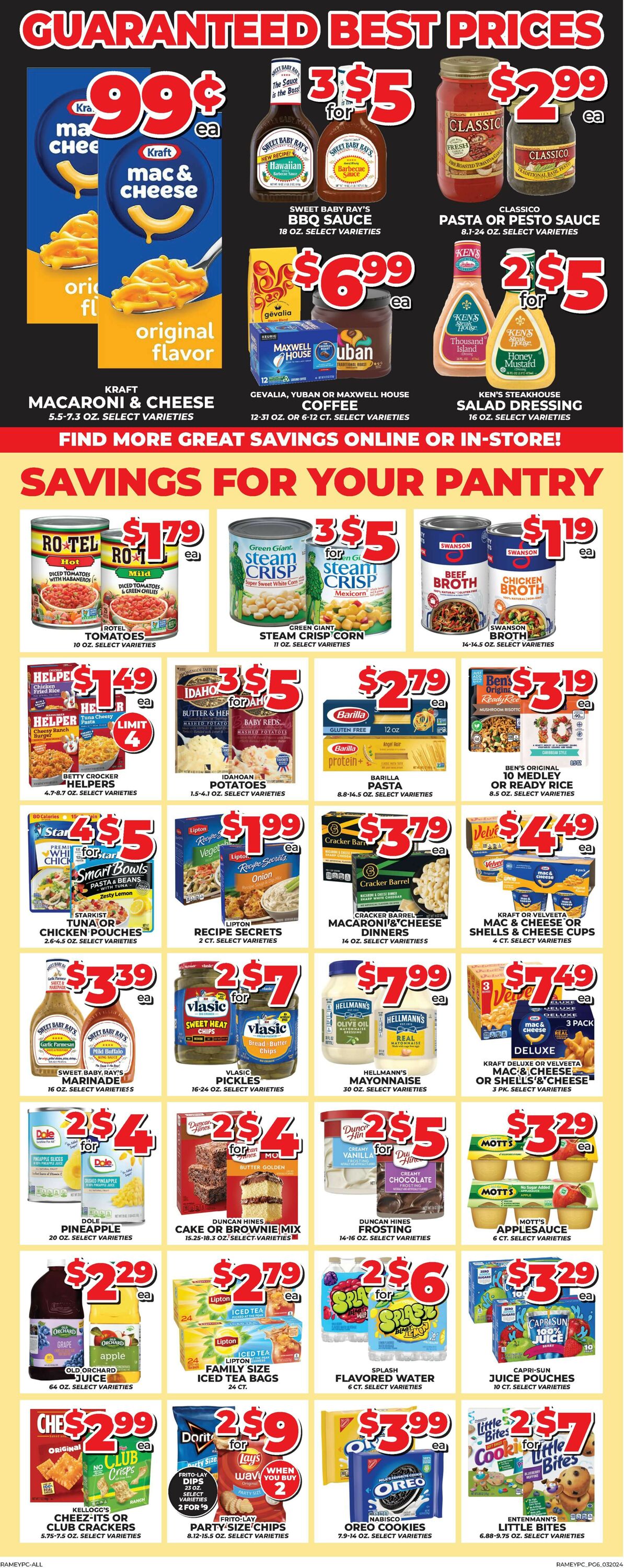 Price Cutter Weekly Ad Circular - valid 03/20-03/26/2024 (Page 6)