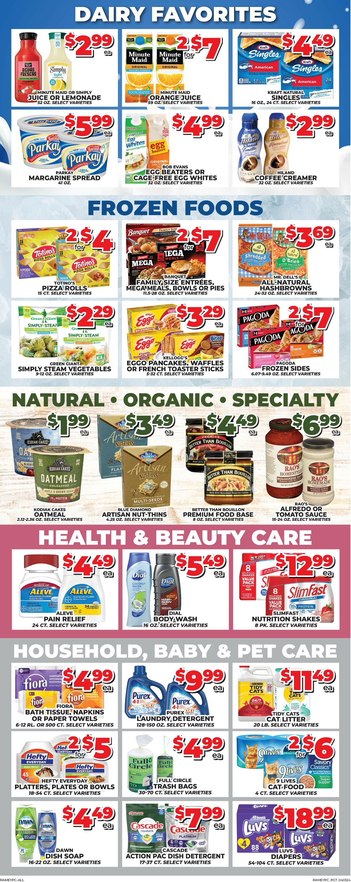 Price Cutter Weekly Ad Circular - valid 04/03-04/09/2024 (Page 7)