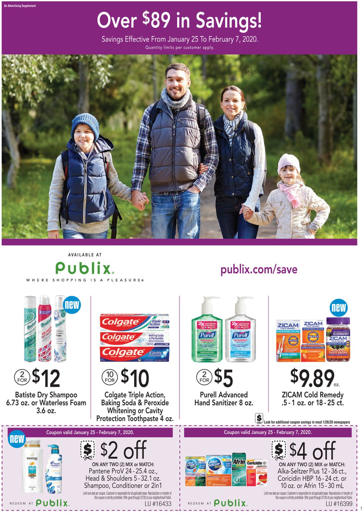 Publix Weekly Ad Circular - valid 01/25-02/07/2020