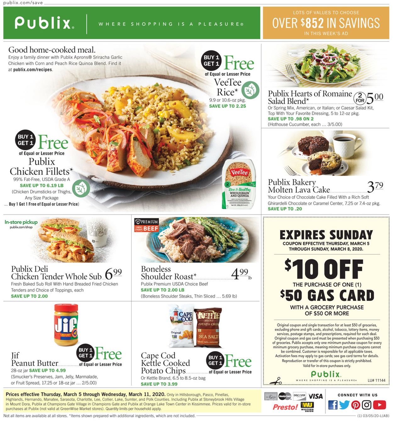 Publix Weekly Ad Circular - valid 03/05-03/11/2020