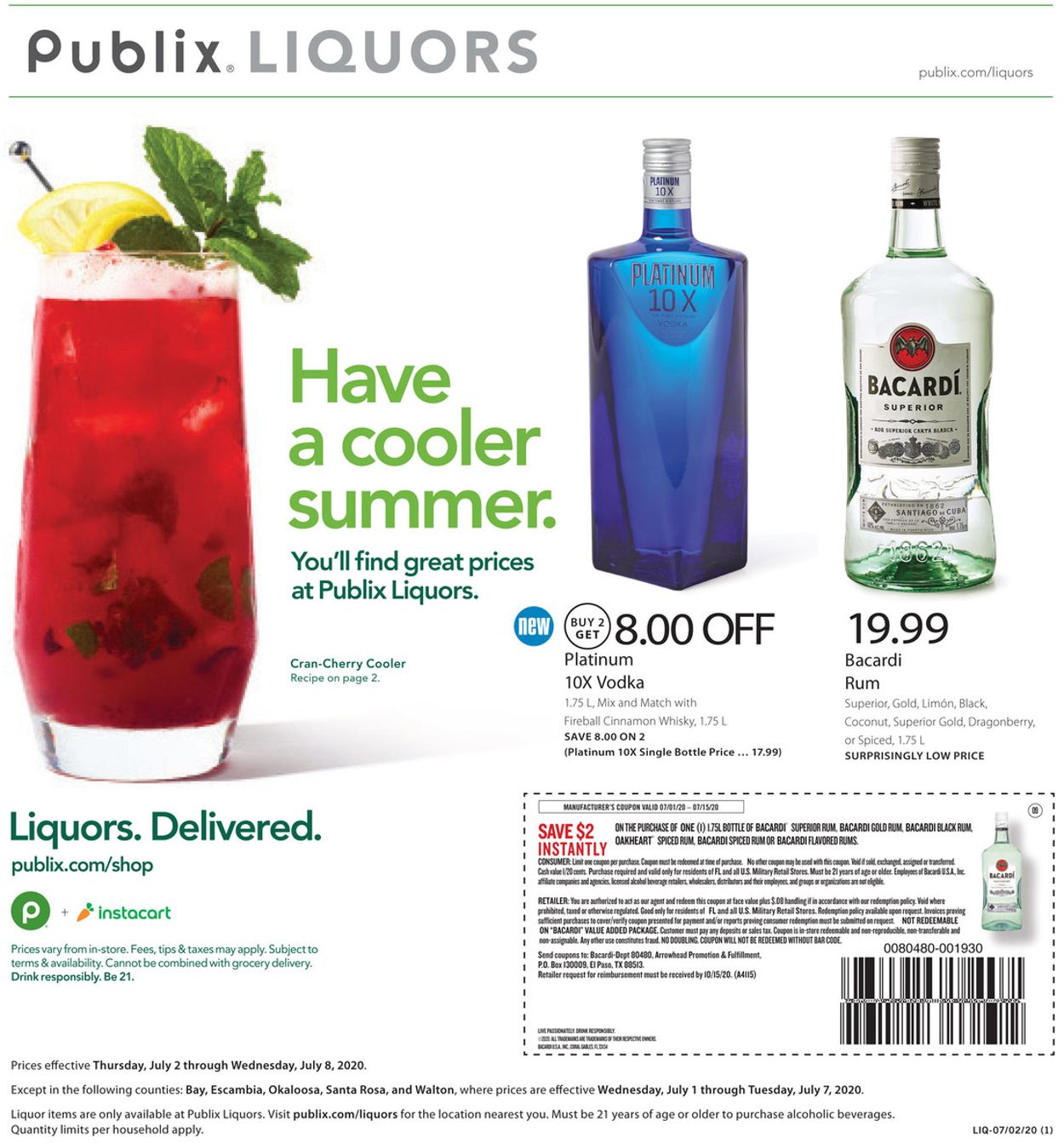 Publix Weekly Ad Circular - valid 07/02-07/08/2020