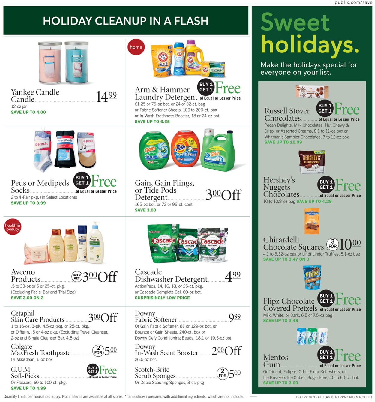 Publix Holiday Helpers 2020 Weekly Ad Circular - valid 12/10-12/16/2020 (Page 19)