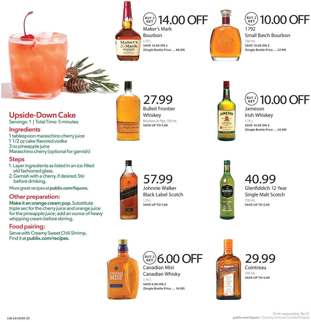 Publix Liquors 2020 Weekly Ad Circular - valid 12/10-12/16/2020 (Page 2)