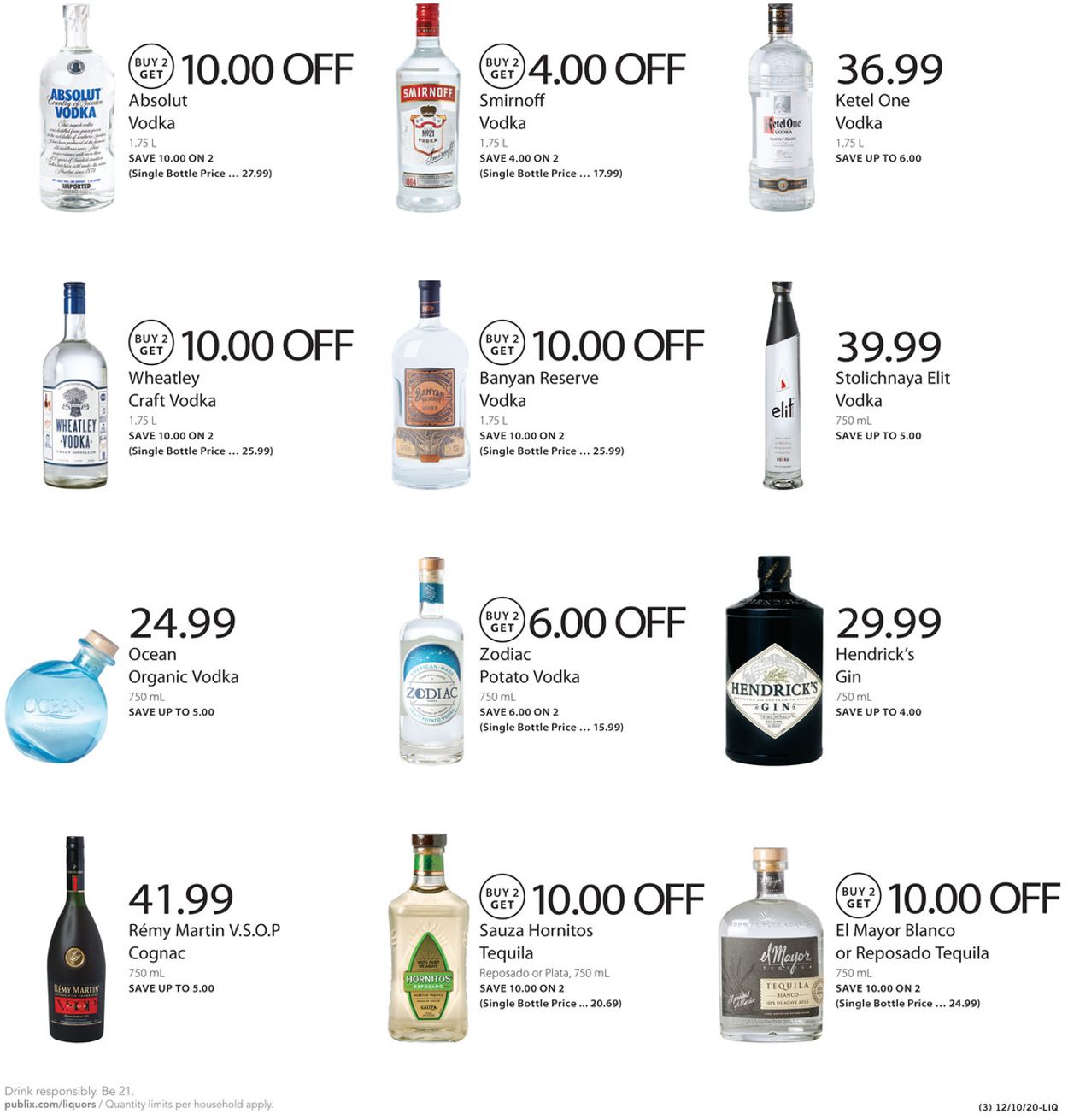 Publix Liquors 2020 Weekly Ad Circular - valid 12/10-12/16/2020 (Page 3)