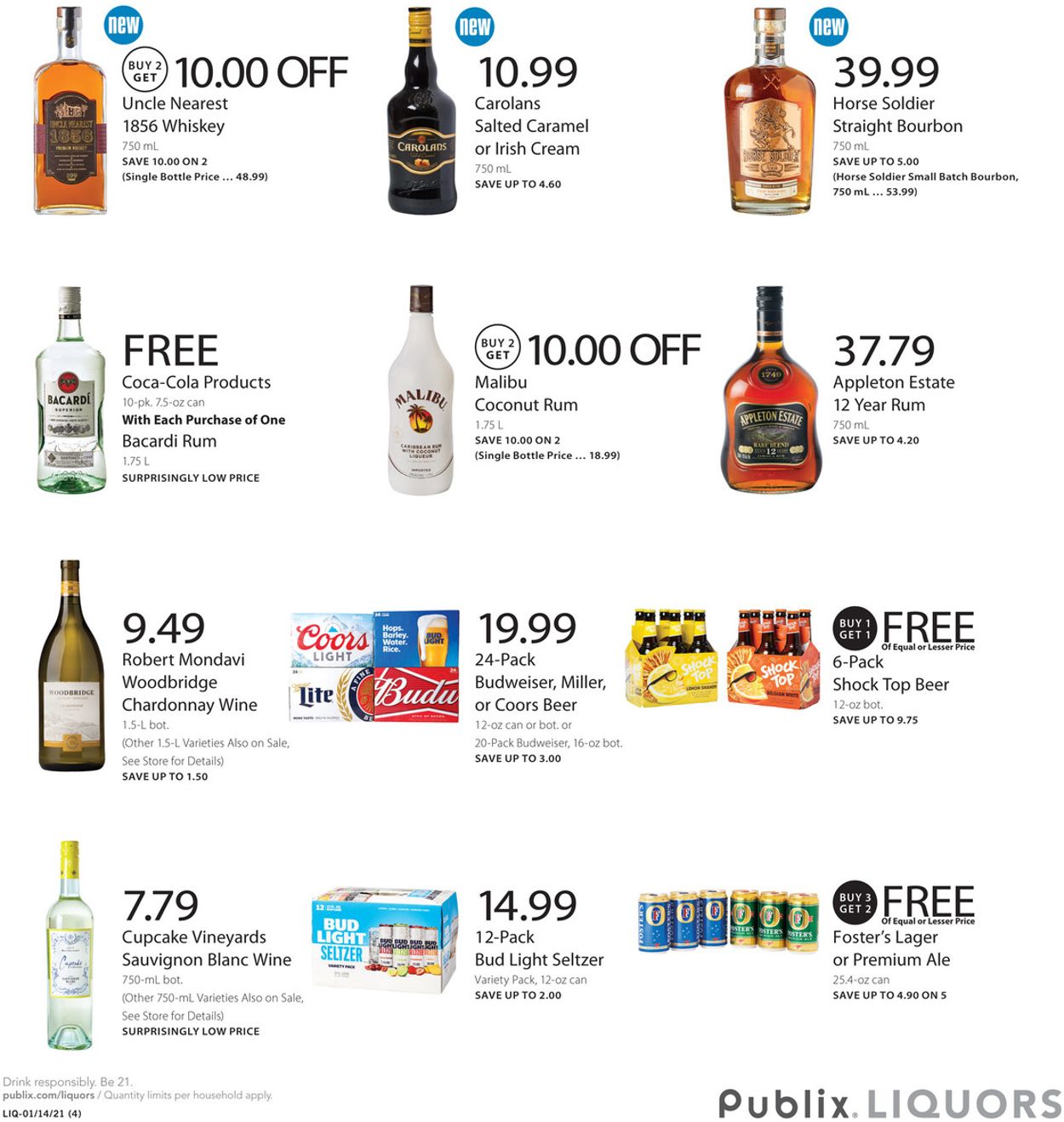 Publix Liquor 2021 Weekly Ad Circular - valid 01/14-02/20/2021 (Page 4)