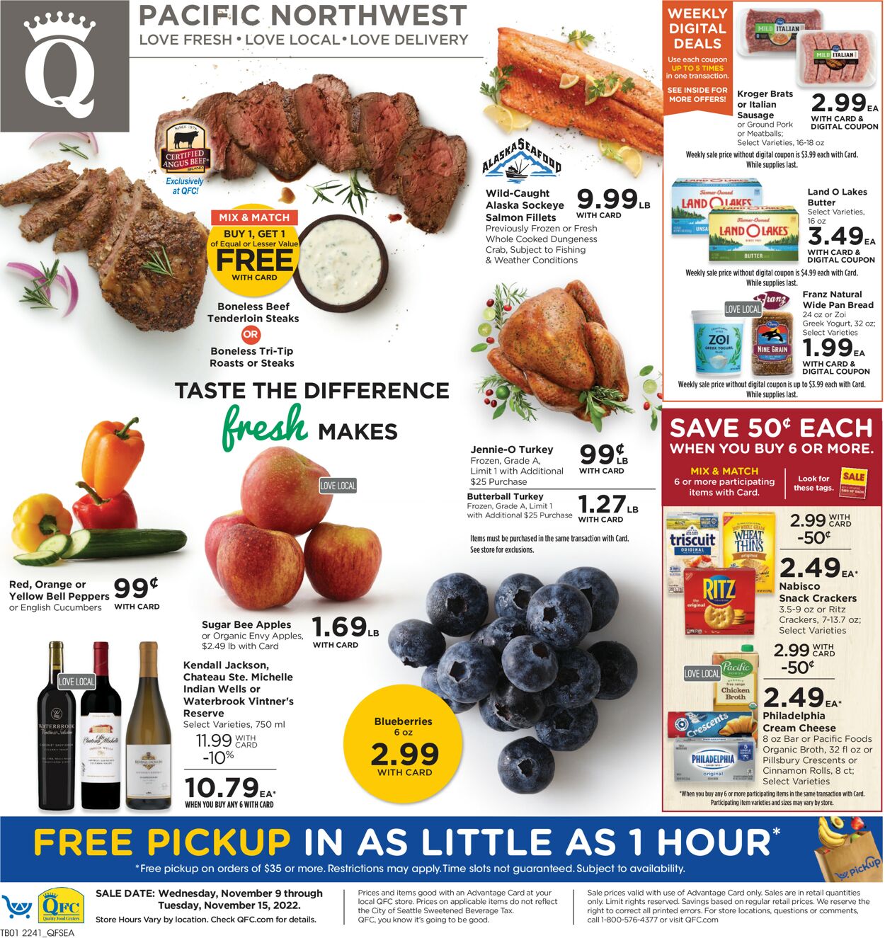 QFC Weekly Ad Circular - valid 11/09-11/15/2022