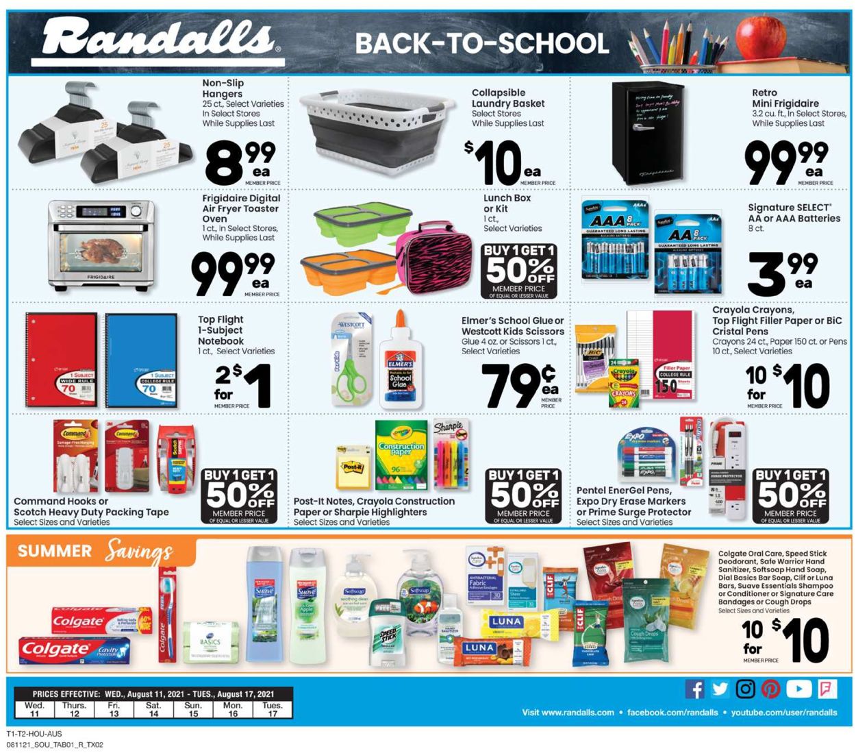 Randalls Weekly Ad Circular - valid 08/11-08/17/2021 (Page 4)