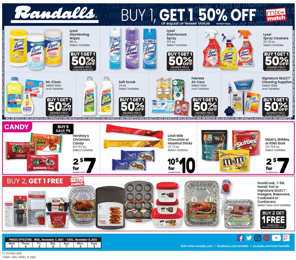 Randalls Weekly Ad Circular - valid 11/03-11/09/2021 (Page 4)