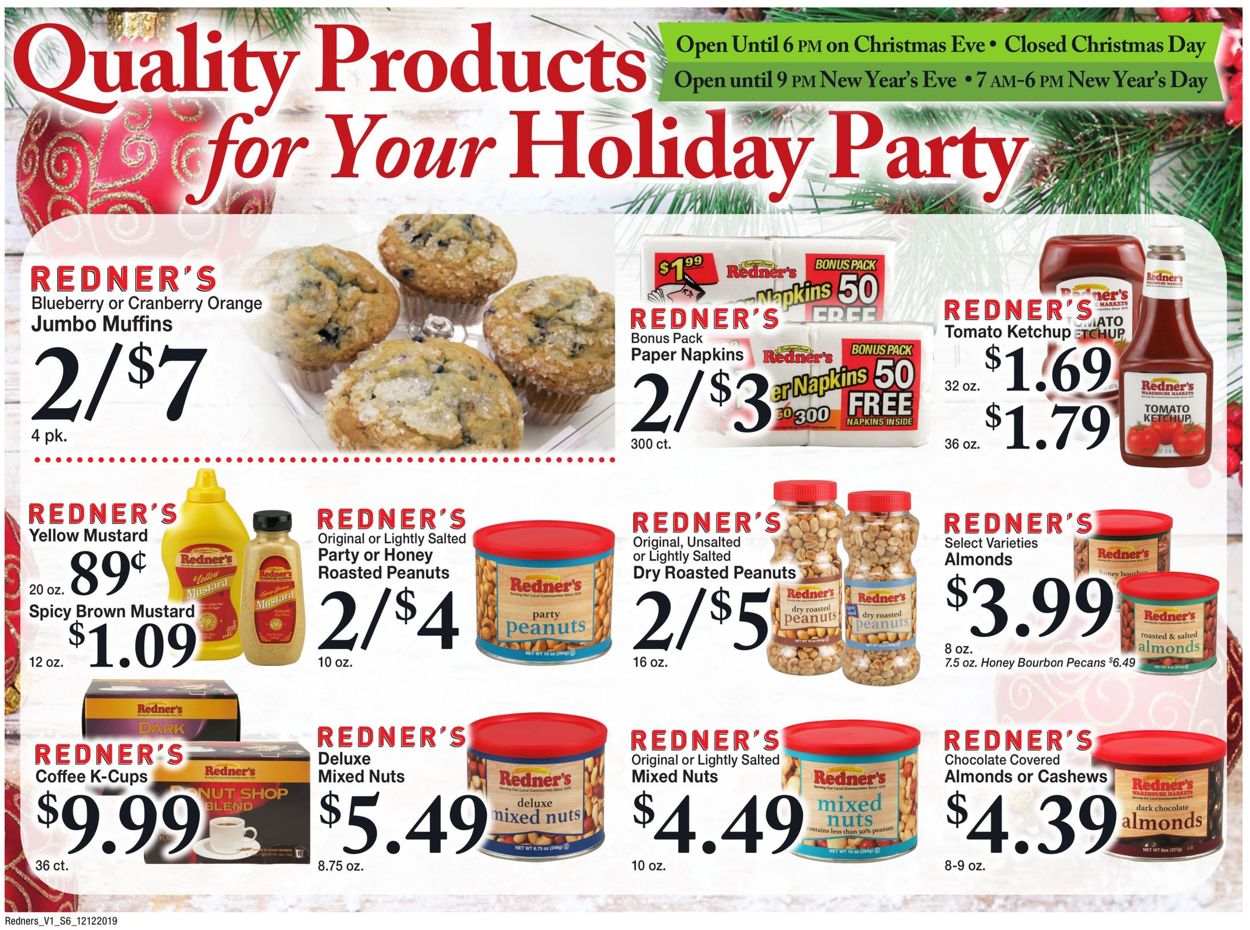 Redner’s Warehouse Market - Holiday Ad 2019 Weekly Ad Circular - valid 12/12-12/18/2019 (Page 5)