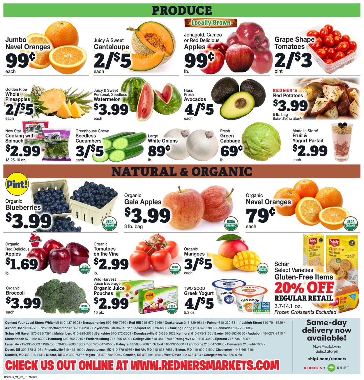 Redner’s Warehouse Market Weekly Ad Circular - valid 01/09-01/15/2020 (Page 10)