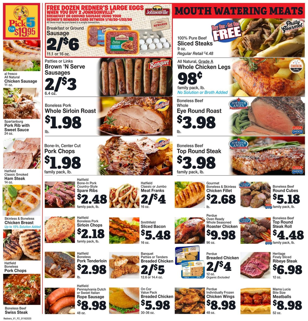 Redner’s Warehouse Market Weekly Ad Circular - valid 01/16-01/22/2020 (Page 4)