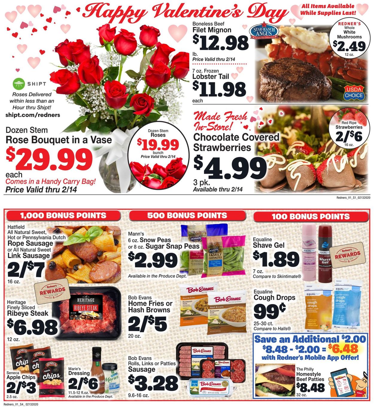 Redner’s Warehouse Market Weekly Ad Circular - valid 02/13-02/19/2020 (Page 2)