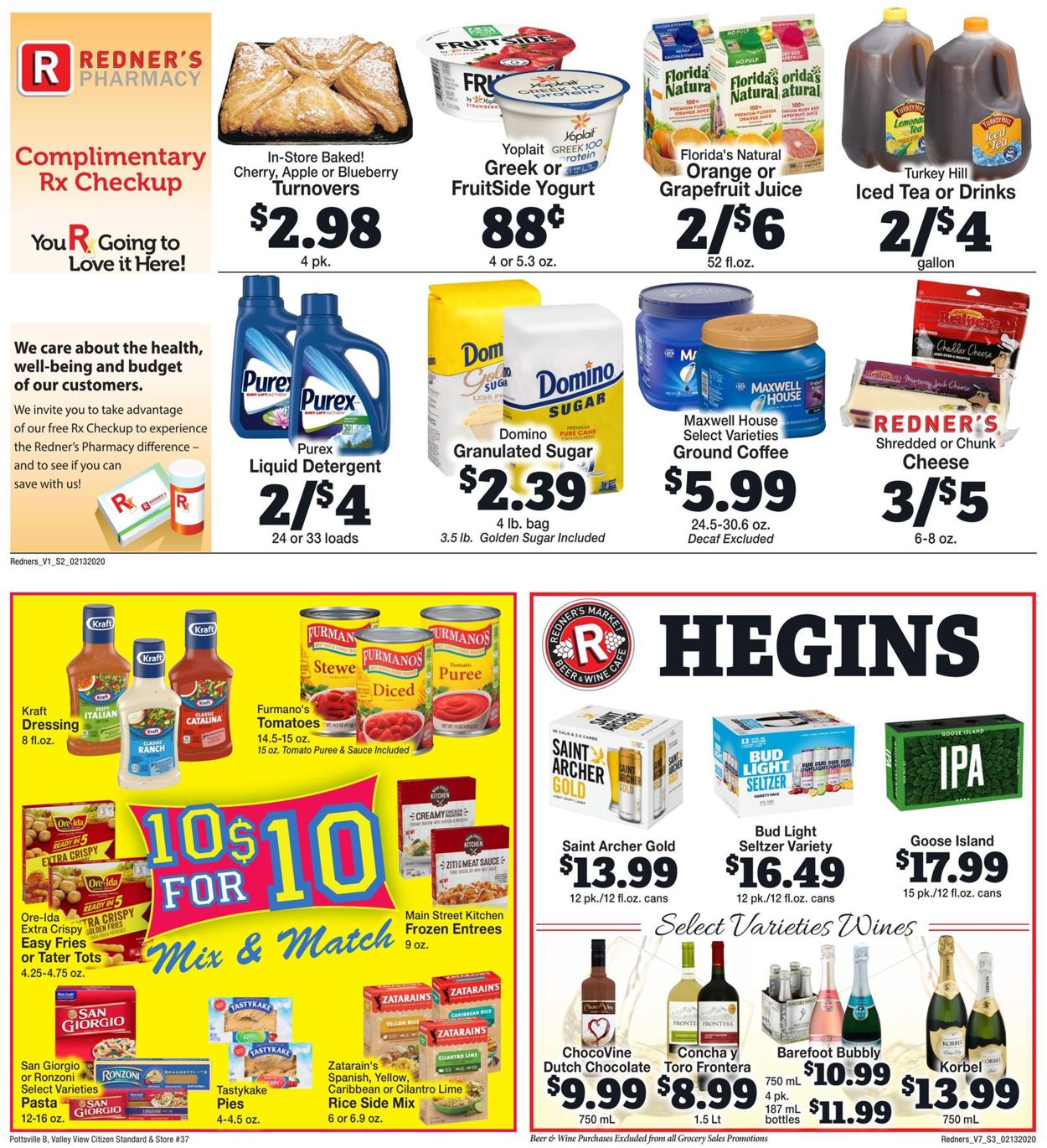 Redner’s Warehouse Market Weekly Ad Circular - valid 02/13-02/19/2020 (Page 3)