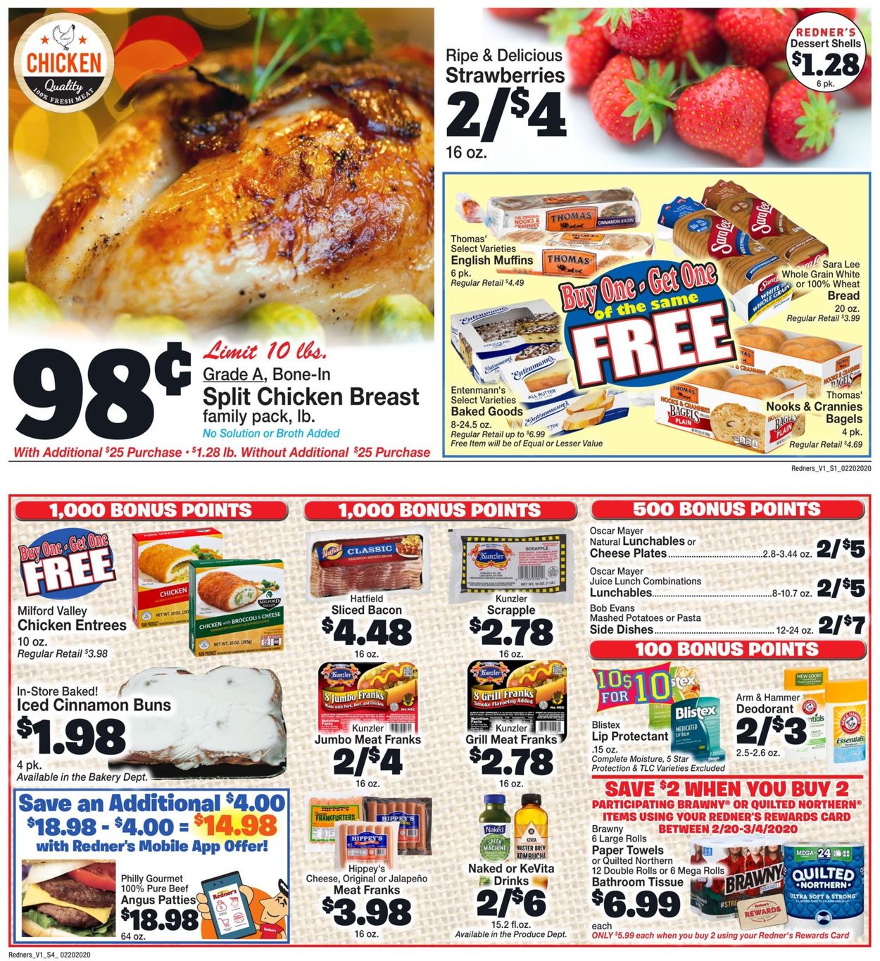 Redner’s Warehouse Market Weekly Ad Circular - valid 02/20-02/26/2020 (Page 2)