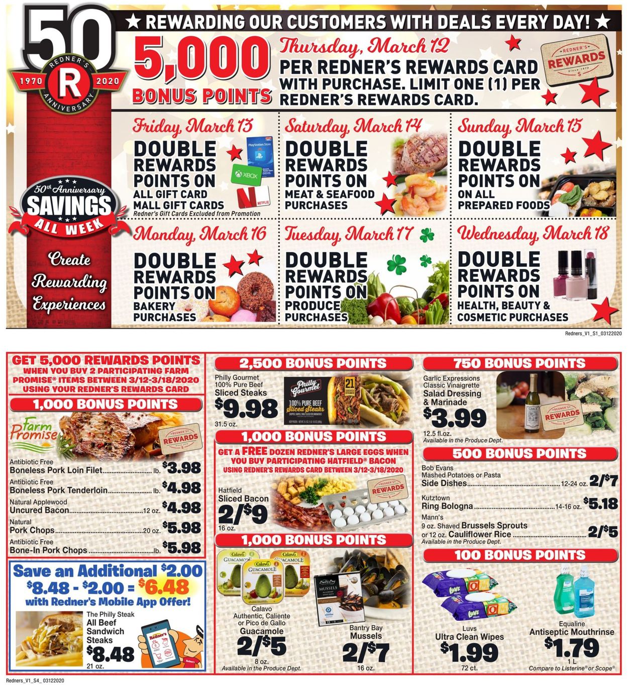 Redner’s Warehouse Market Weekly Ad Circular - valid 03/12-03/18/2020 (Page 2)