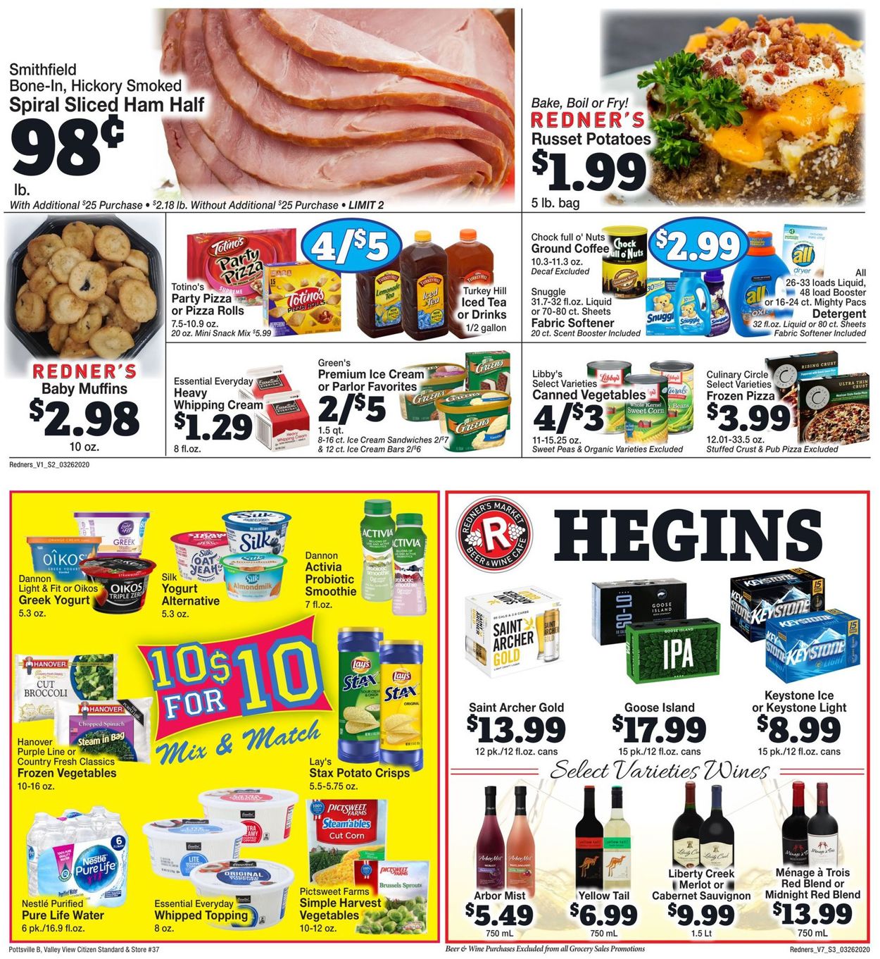 Redner’s Warehouse Market Weekly Ad Circular - valid 03/26-04/01/2020 (Page 4)