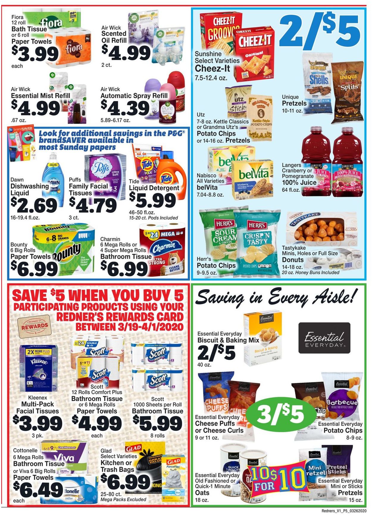 Redner’s Warehouse Market Weekly Ad Circular - valid 03/26-04/01/2020 (Page 8)