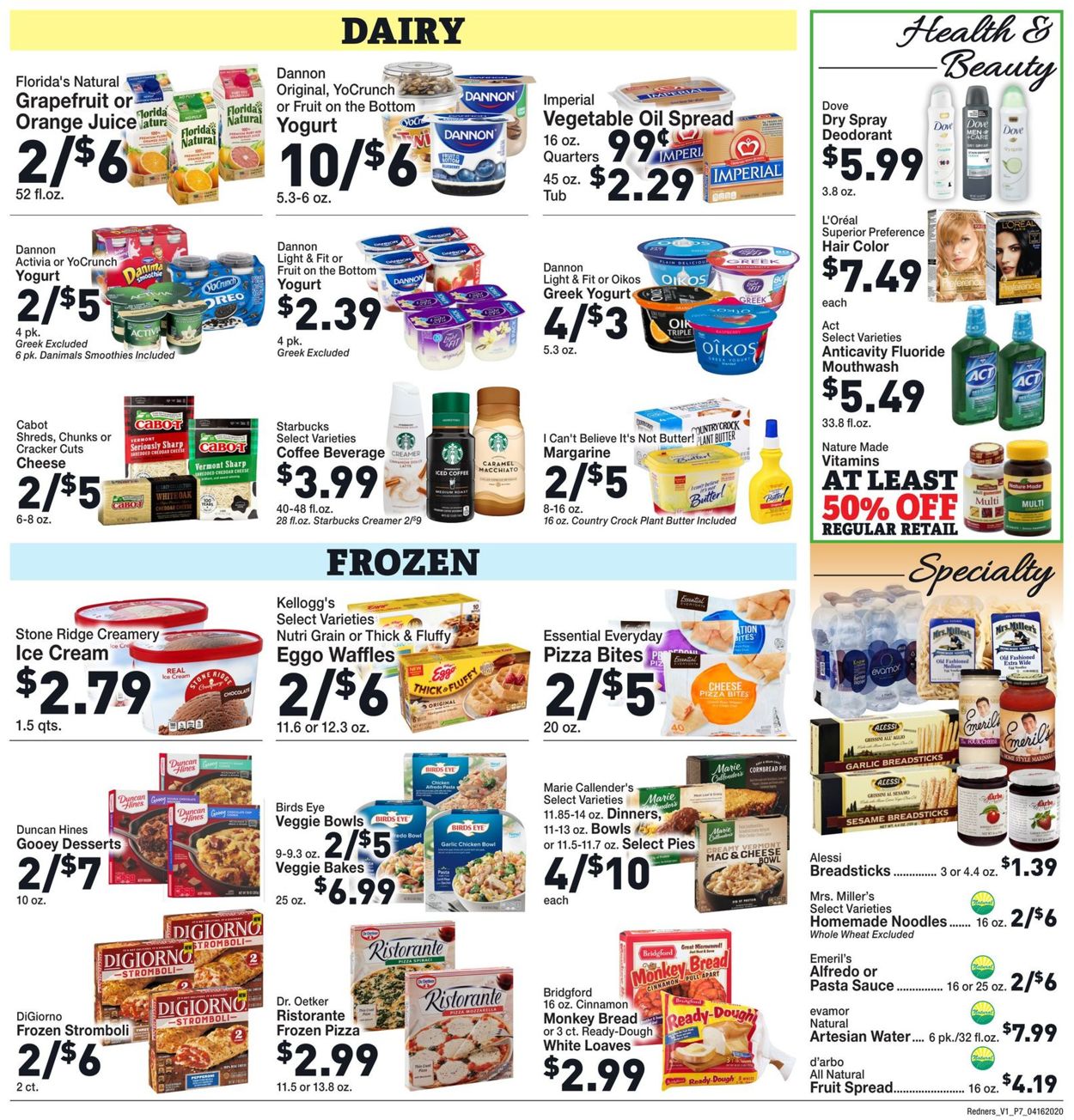 Redner’s Warehouse Market Weekly Ad Circular - valid 04/16-04/22/2020 (Page 7)