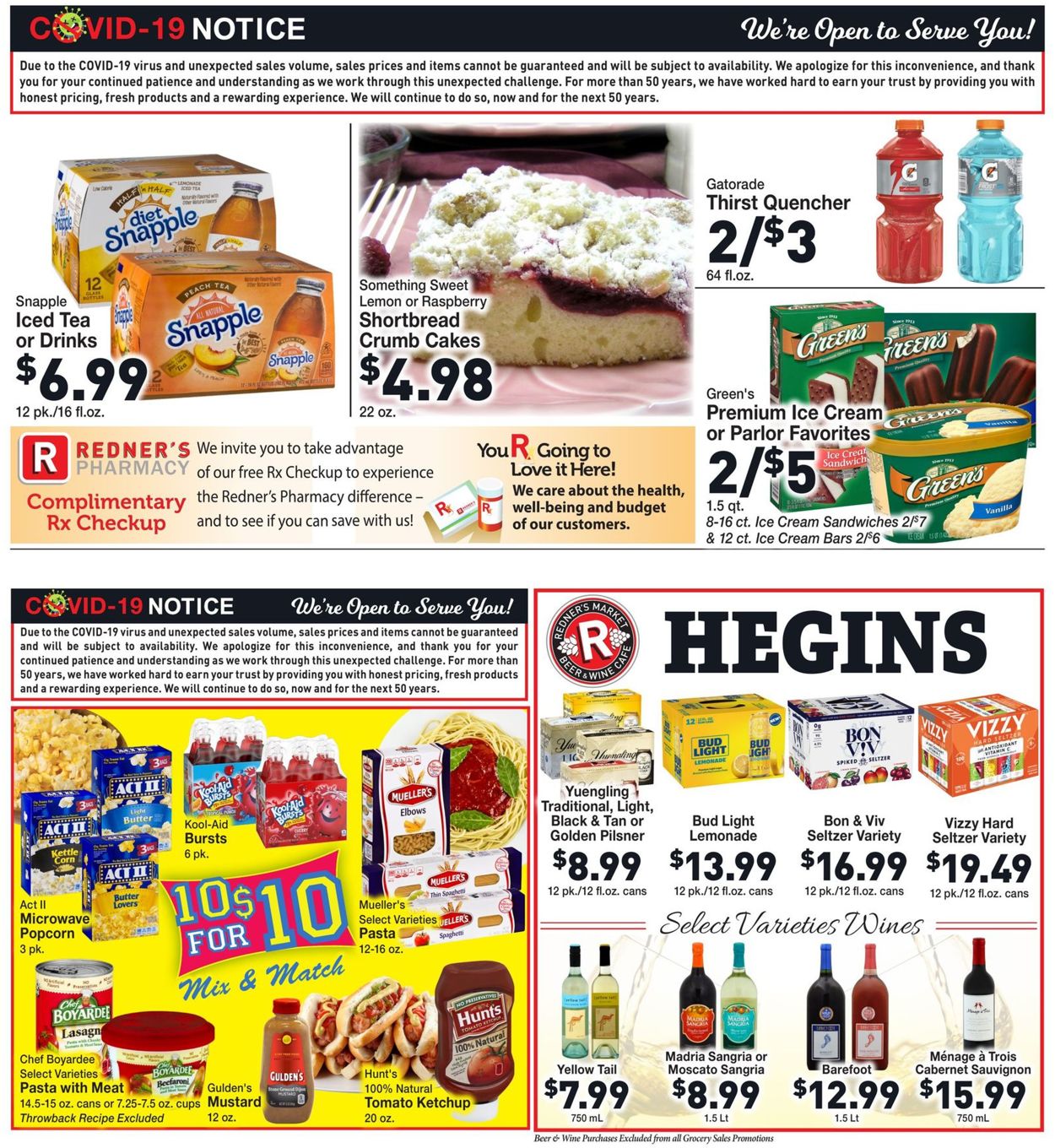 Redner’s Warehouse Market Weekly Ad Circular - valid 04/23-04/29/2020 (Page 3)