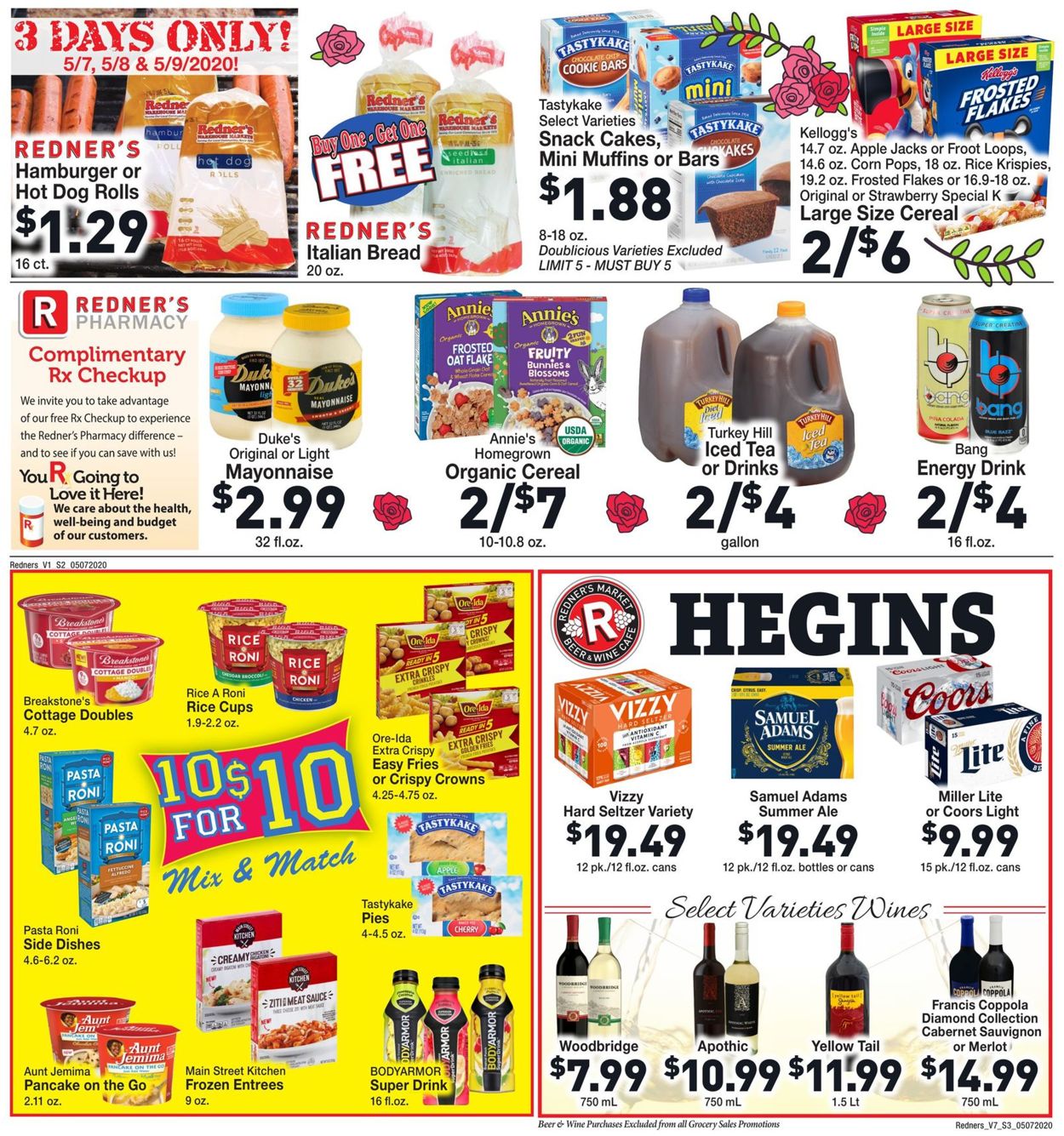 Redner’s Warehouse Market Weekly Ad Circular - valid 05/07-05/13/2020 (Page 3)