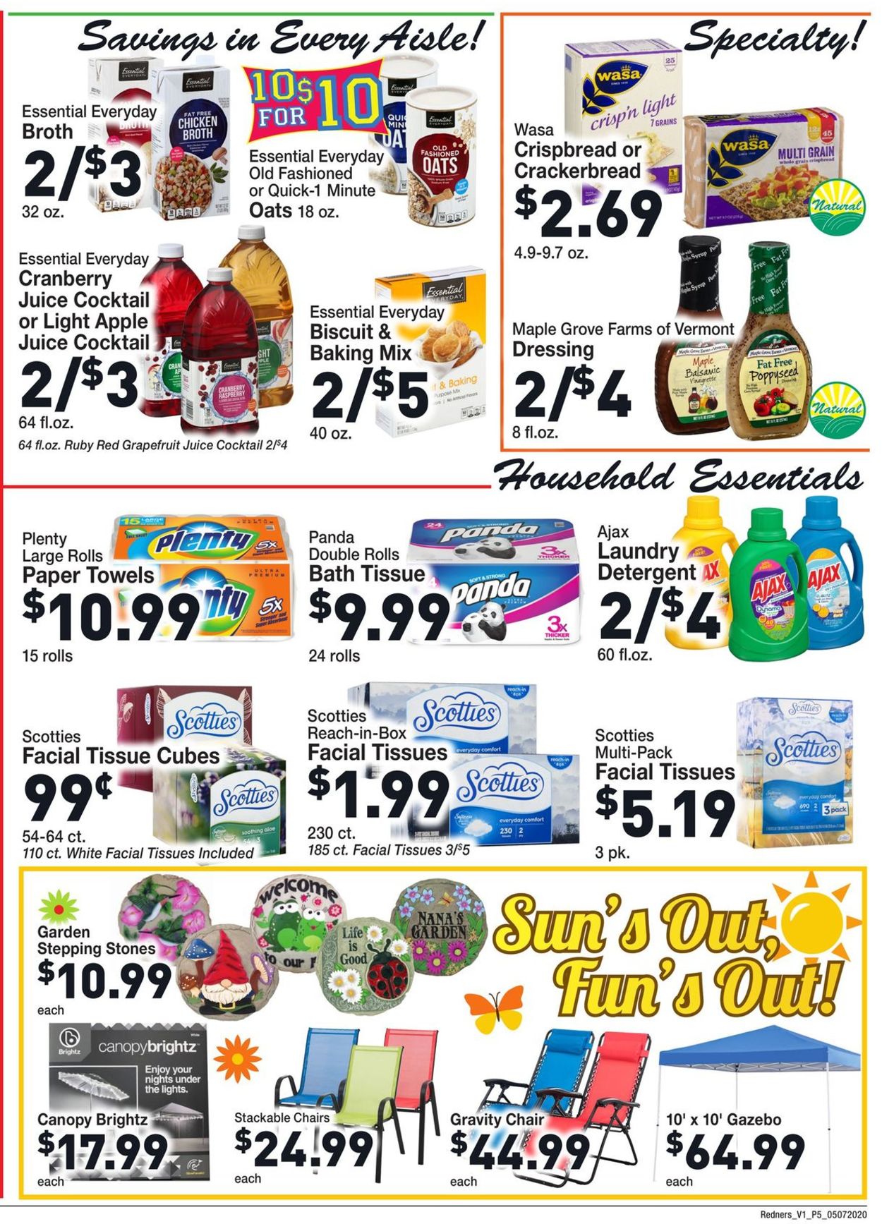 Redner’s Warehouse Market Weekly Ad Circular - valid 05/07-05/13/2020 (Page 5)