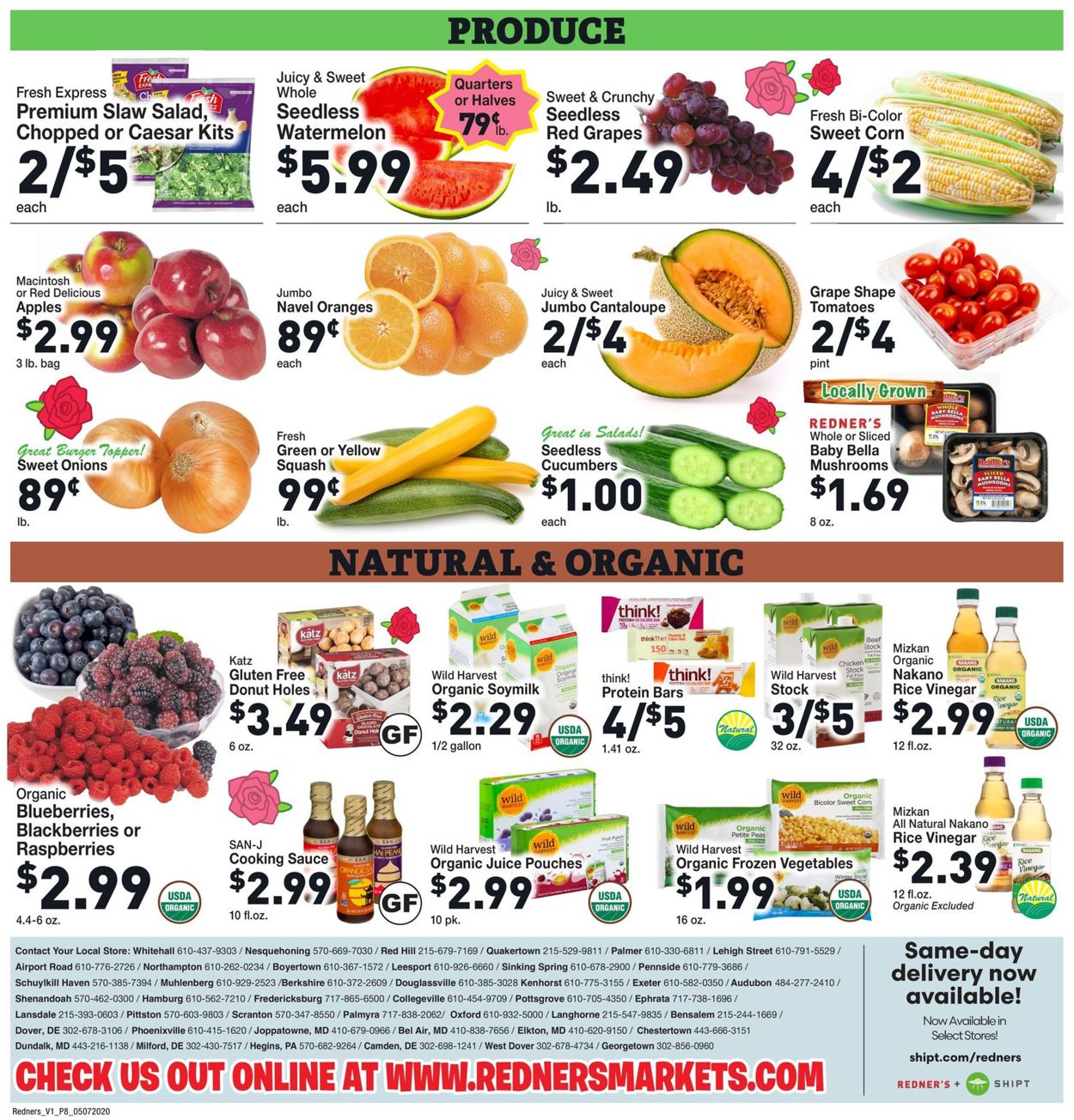 Redner’s Warehouse Market Weekly Ad Circular - valid 05/07-05/13/2020 (Page 7)