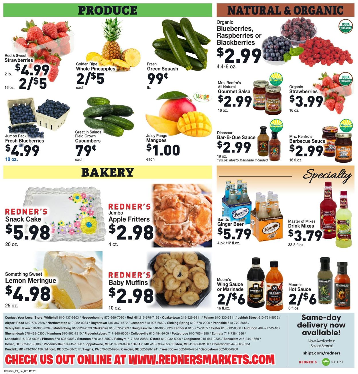 Redner’s Warehouse Market Weekly Ad Circular - valid 05/14-05/20/2020 (Page 6)
