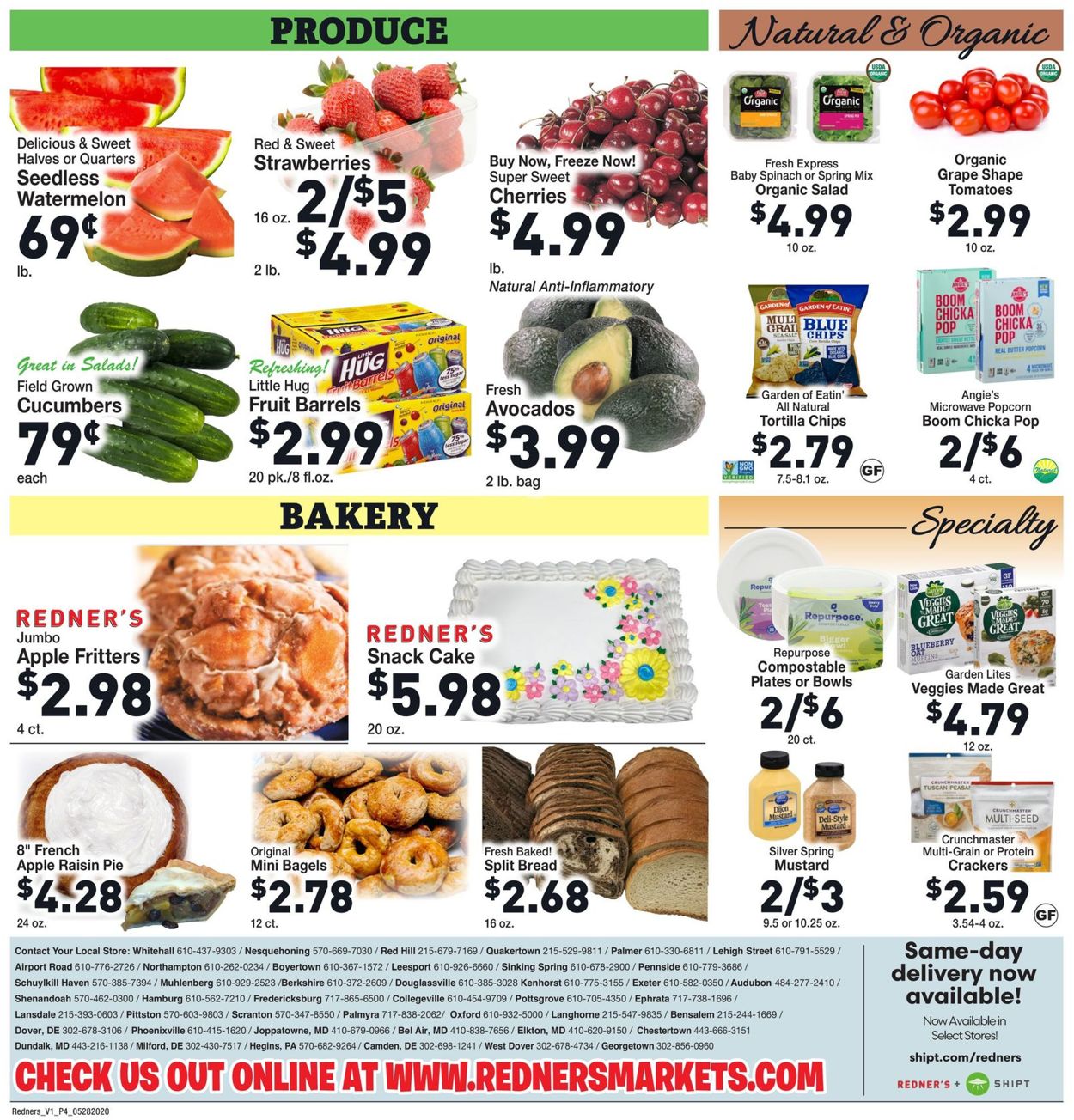 Redner’s Warehouse Market Weekly Ad Circular - valid 05/28-06/03/2020 (Page 6)