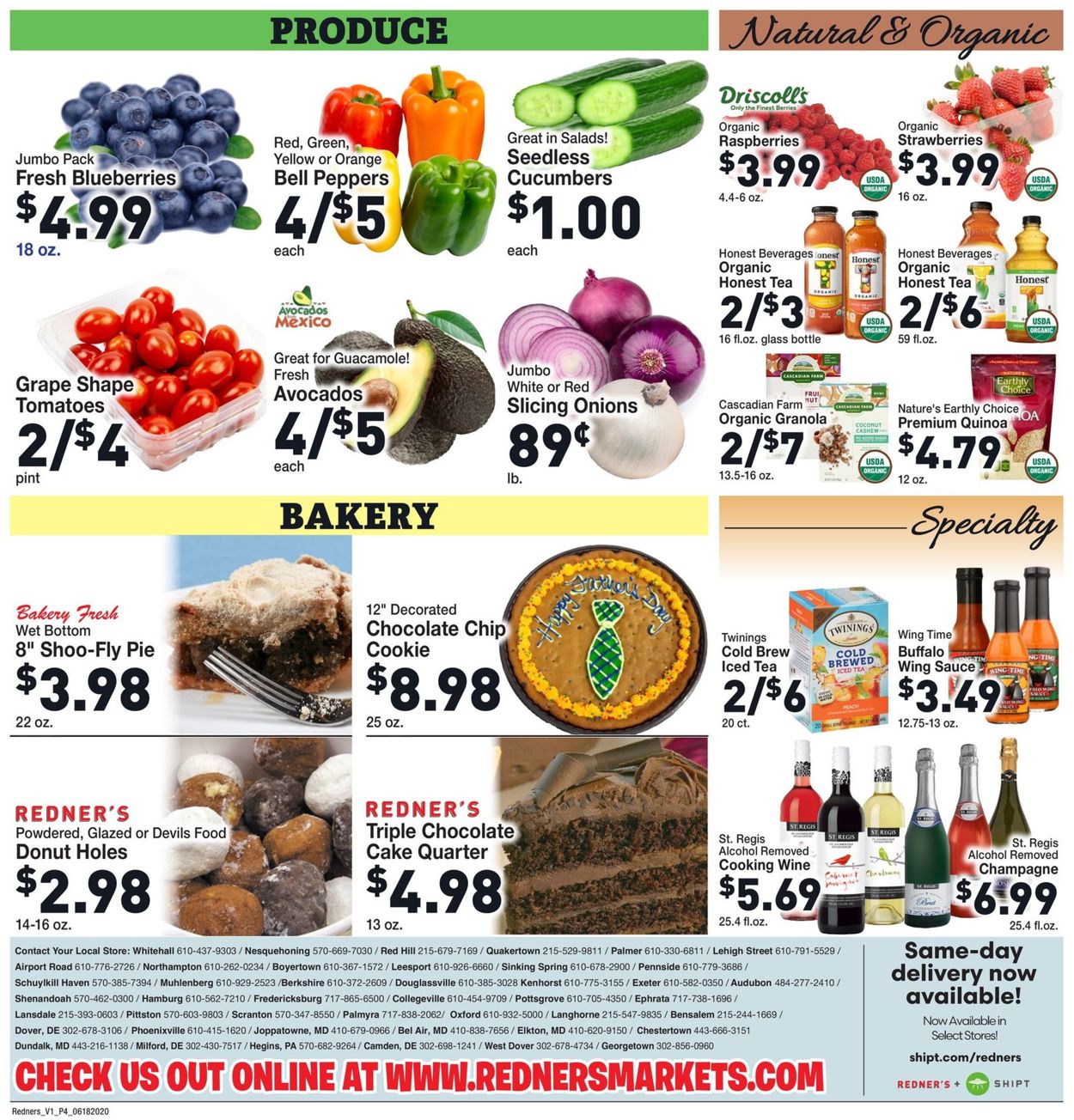 Redner’s Warehouse Market Weekly Ad Circular - valid 06/18-06/24/2020 (Page 6)