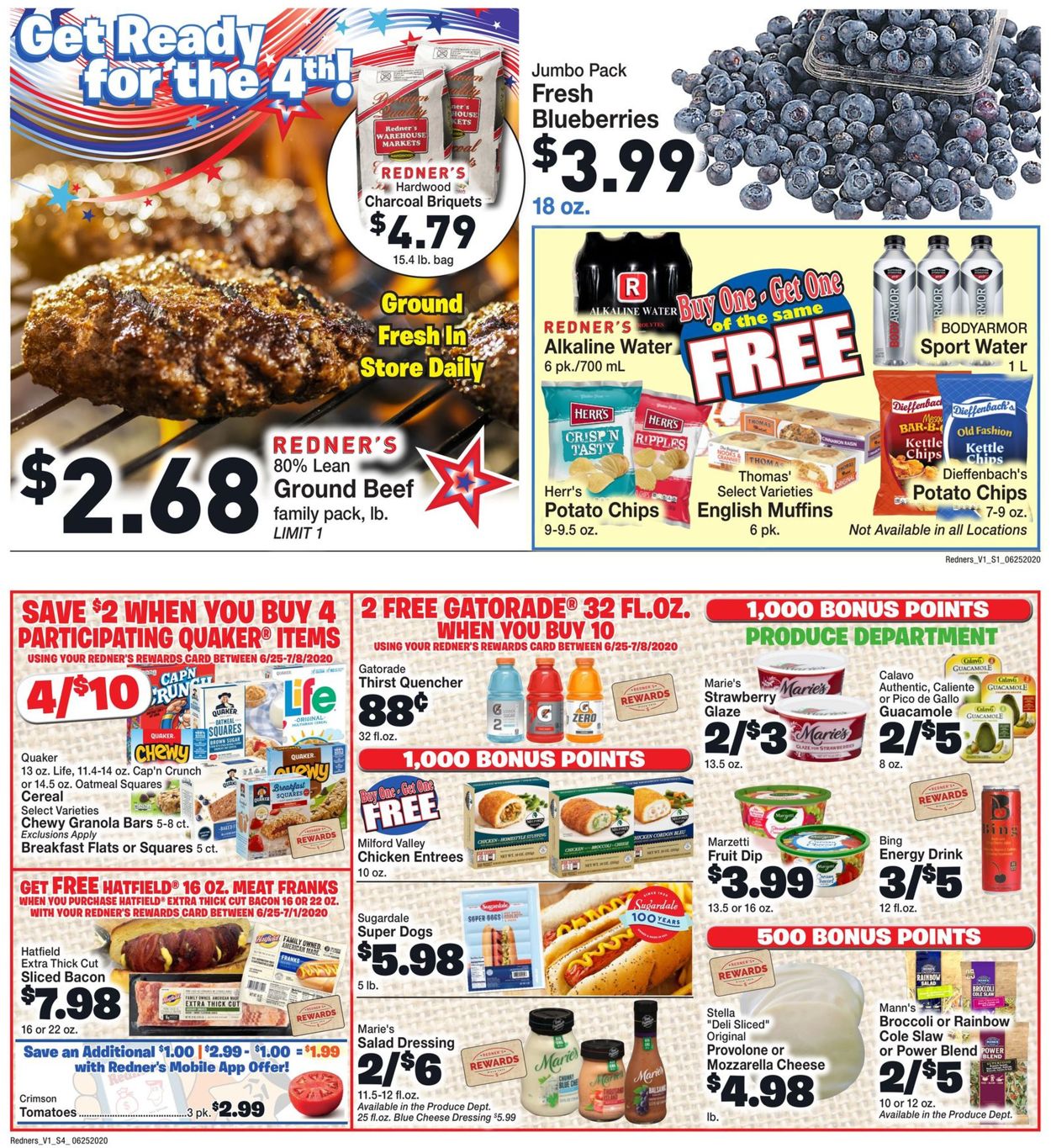 Redner’s Warehouse Market Weekly Ad Circular - valid 06/25-07/01/2020 (Page 2)
