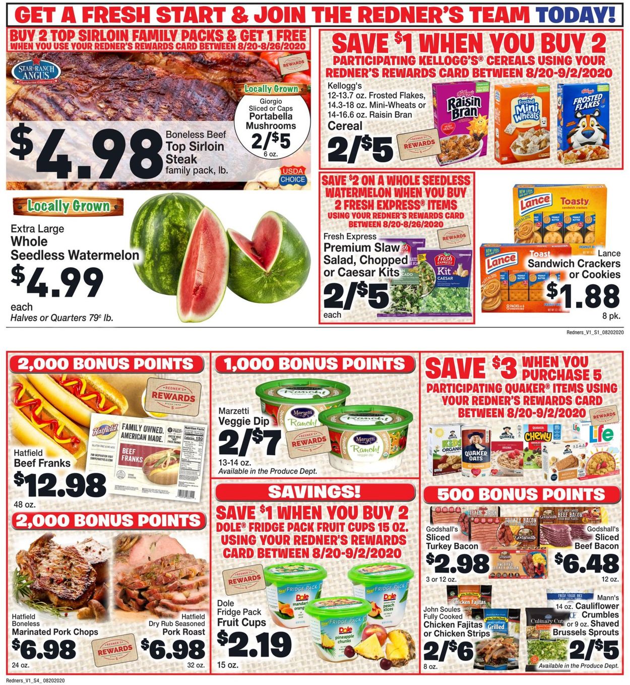 Redner’s Warehouse Market Weekly Ad Circular - valid 08/20-08/26/2020 (Page 2)