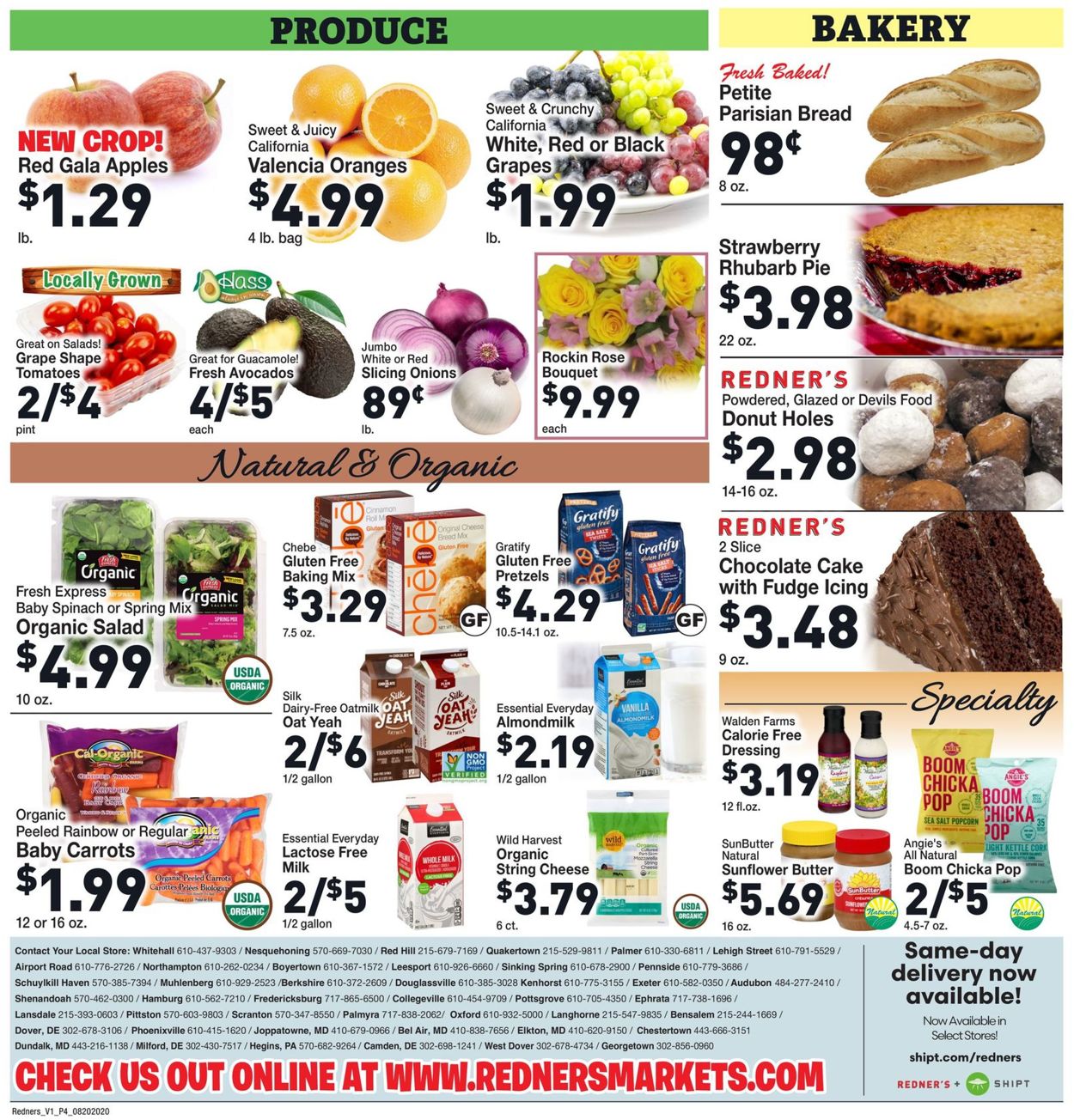 Redner’s Warehouse Market Weekly Ad Circular - valid 08/20-08/26/2020 (Page 6)