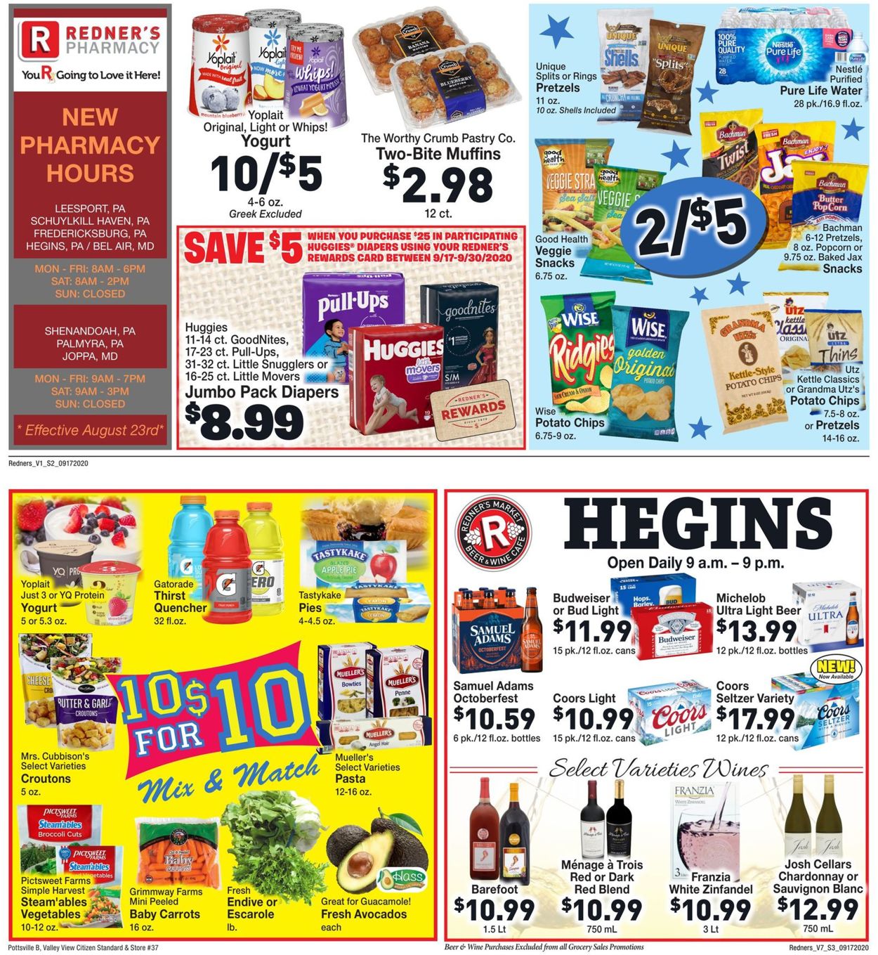 Redner’s Warehouse Market Weekly Ad Circular - valid 09/17-09/23/2020 (Page 3)