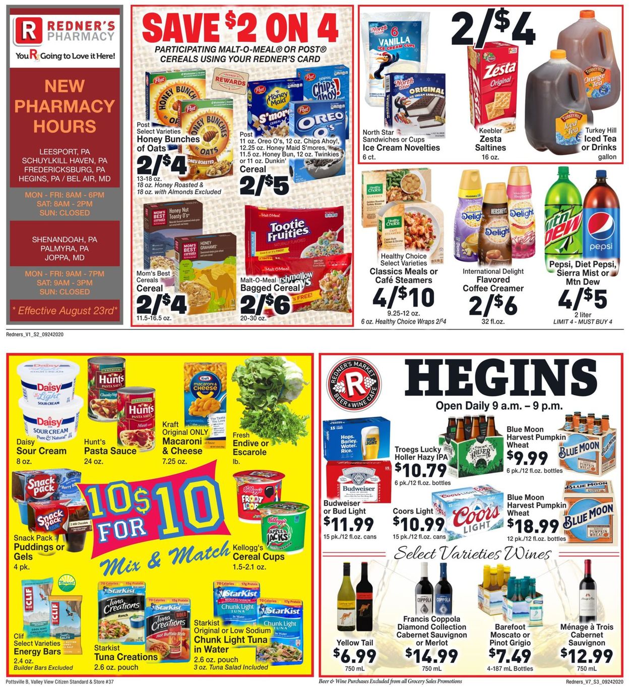 Redner’s Warehouse Market Weekly Ad Circular - valid 09/24-09/30/2020 (Page 3)