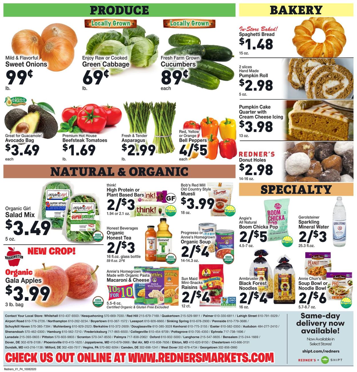 Redner’s Warehouse Market Weekly Ad Circular - valid 10/08-10/14/2020 (Page 6)