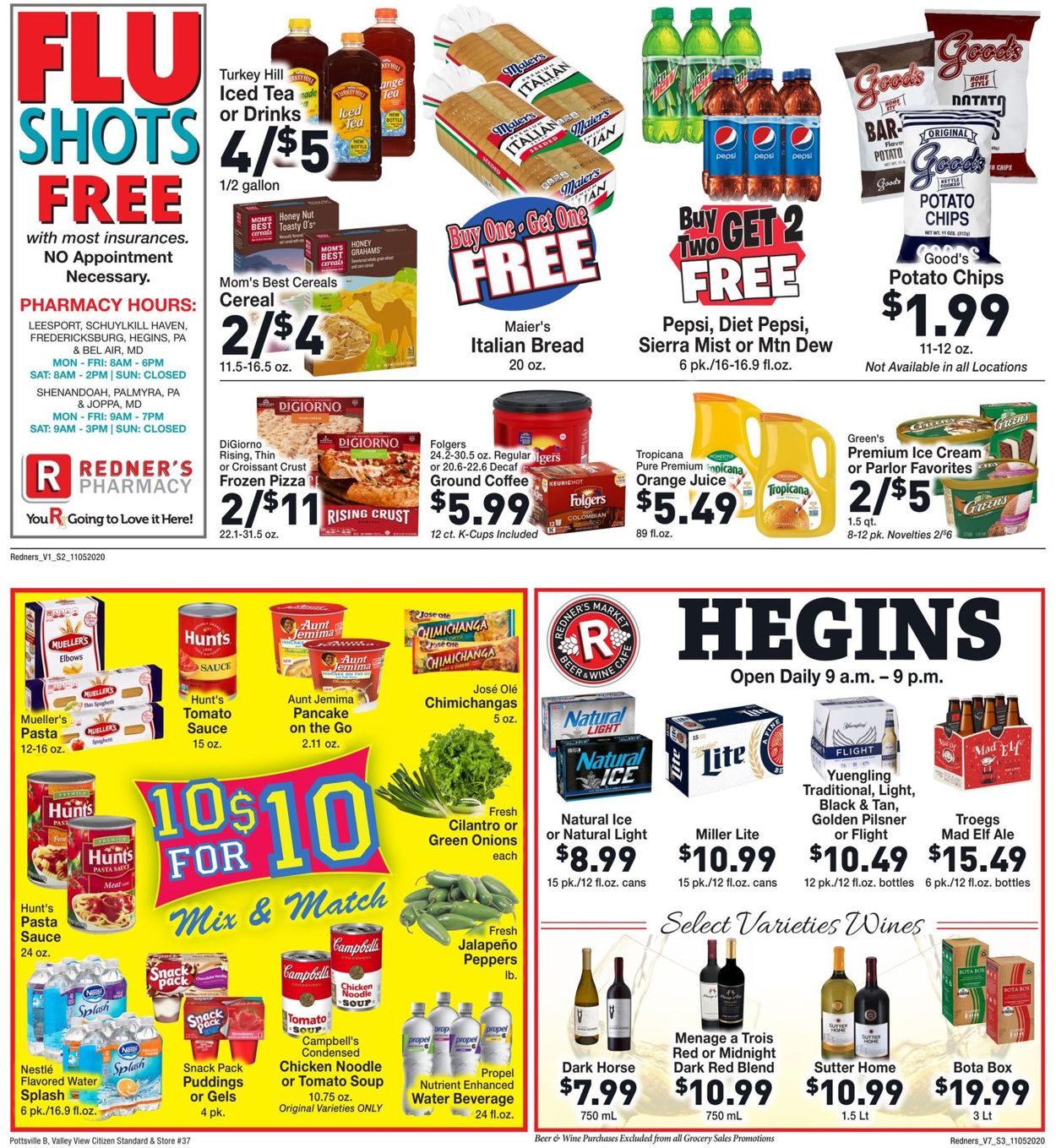 Redner’s Warehouse Market Weekly Ad Circular - valid 11/05-11/11/2020 (Page 3)