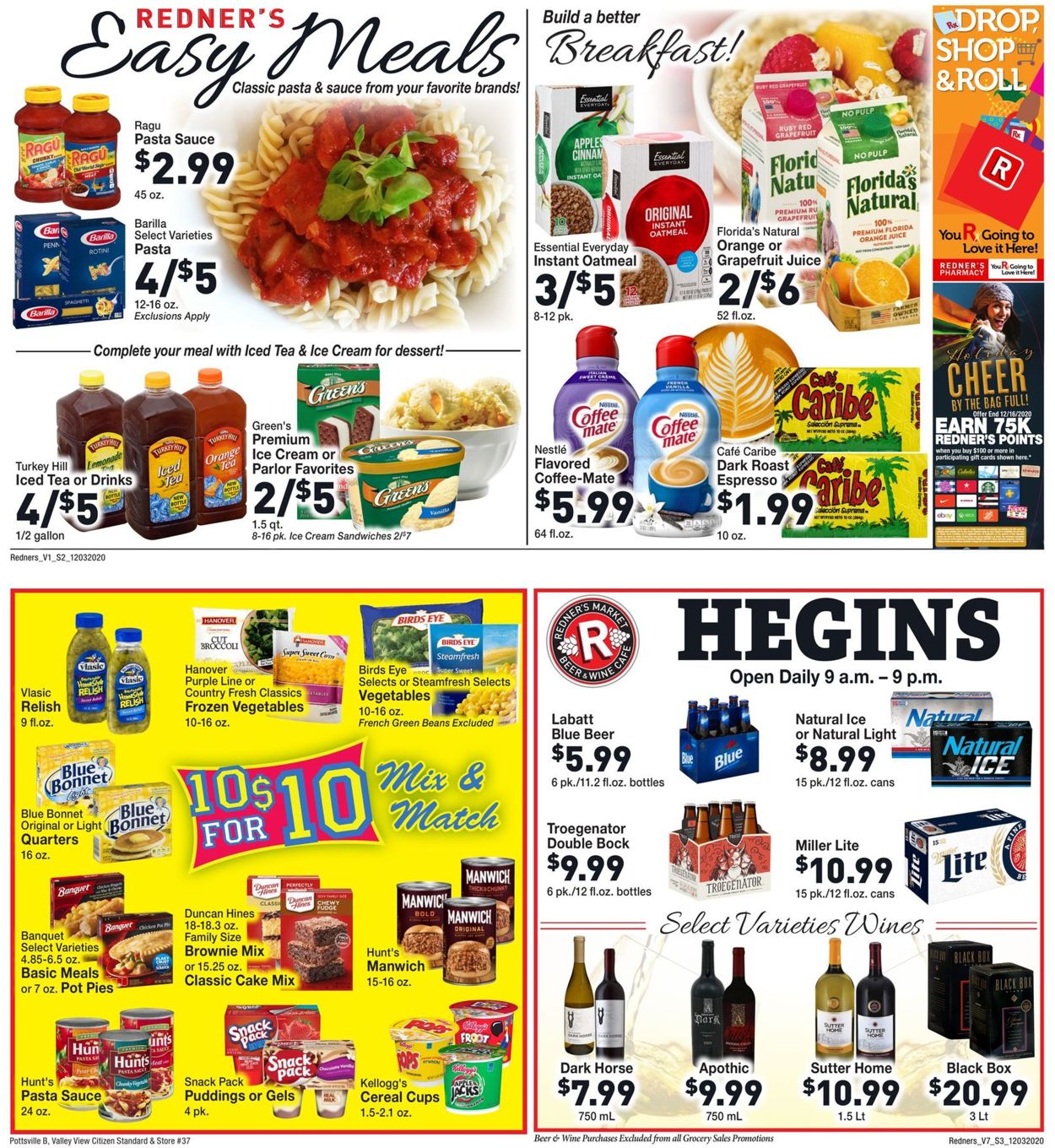 Redner’s Warehouse Market Weekly Ad Circular - valid 12/03-12/09/2020 (Page 3)