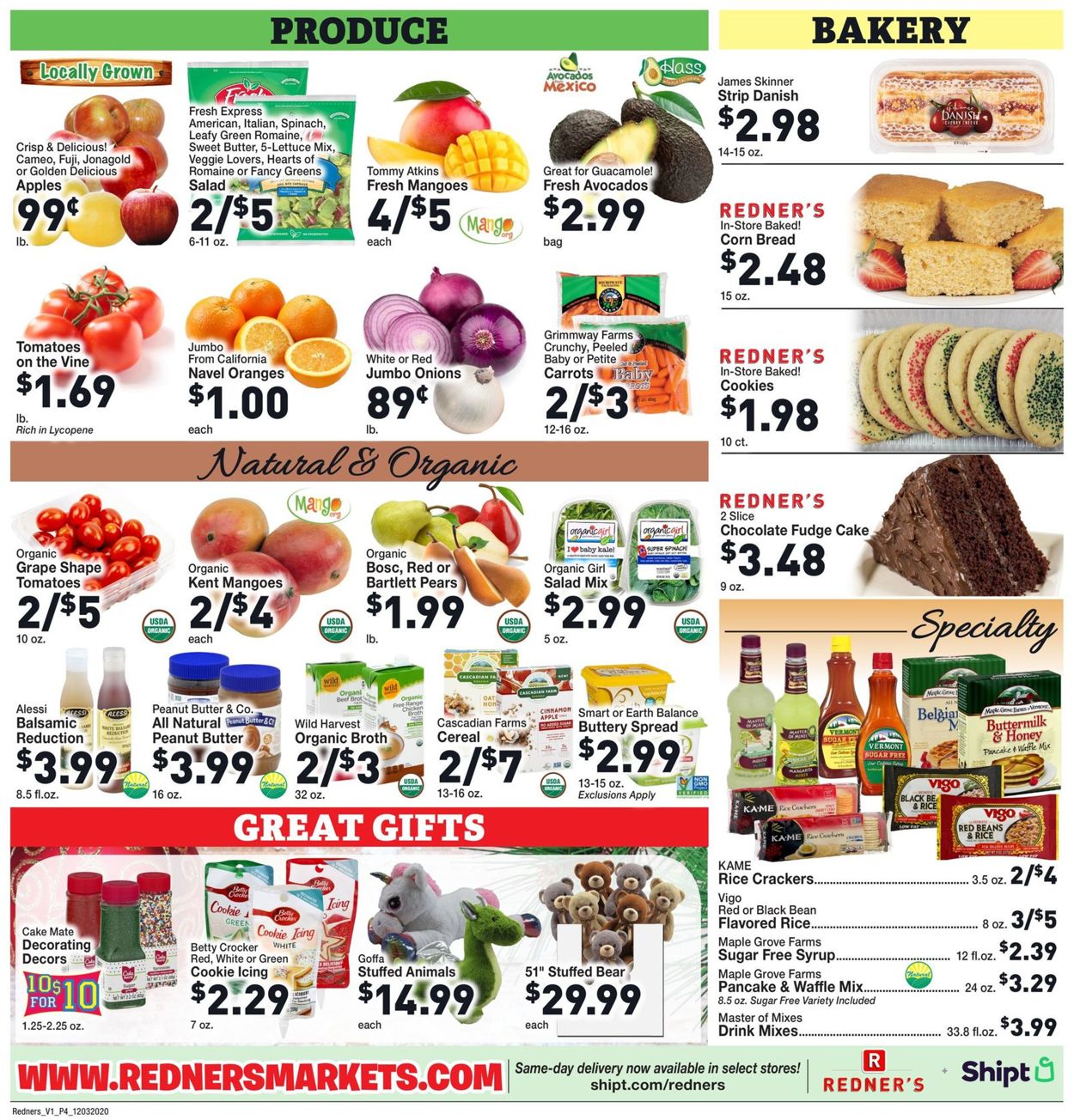 Redner’s Warehouse Market Weekly Ad Circular - valid 12/03-12/09/2020 (Page 6)