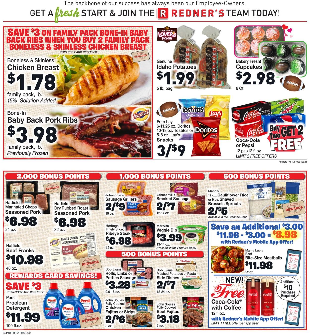 Redner’s Warehouse Market Weekly Ad Circular - valid 02/04-02/10/2021 (Page 2)