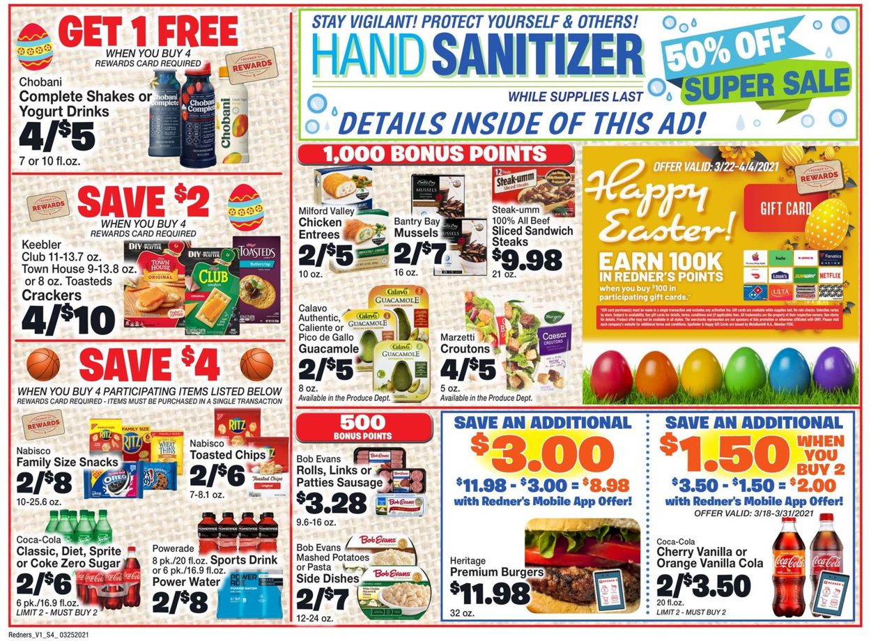 Redner’s Warehouse Market Weekly Ad Circular - valid 03/25-03/31/2021 (Page 5)