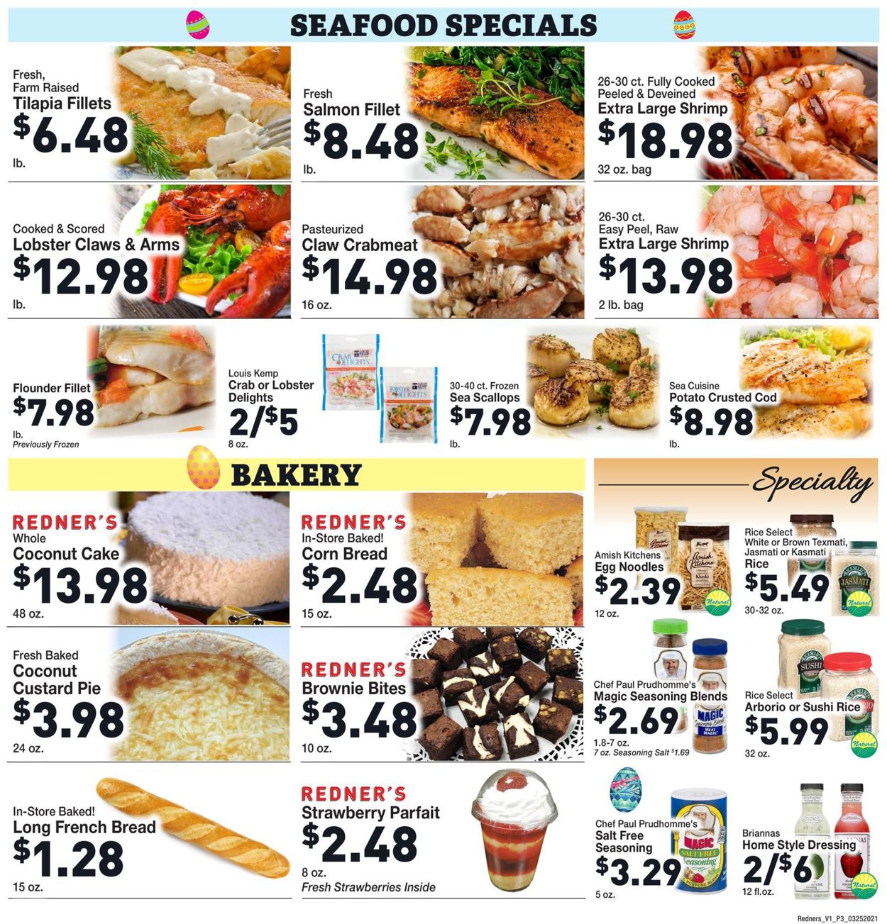 Redner’s Warehouse Market Weekly Ad Circular - valid 03/25-03/31/2021 (Page 7)